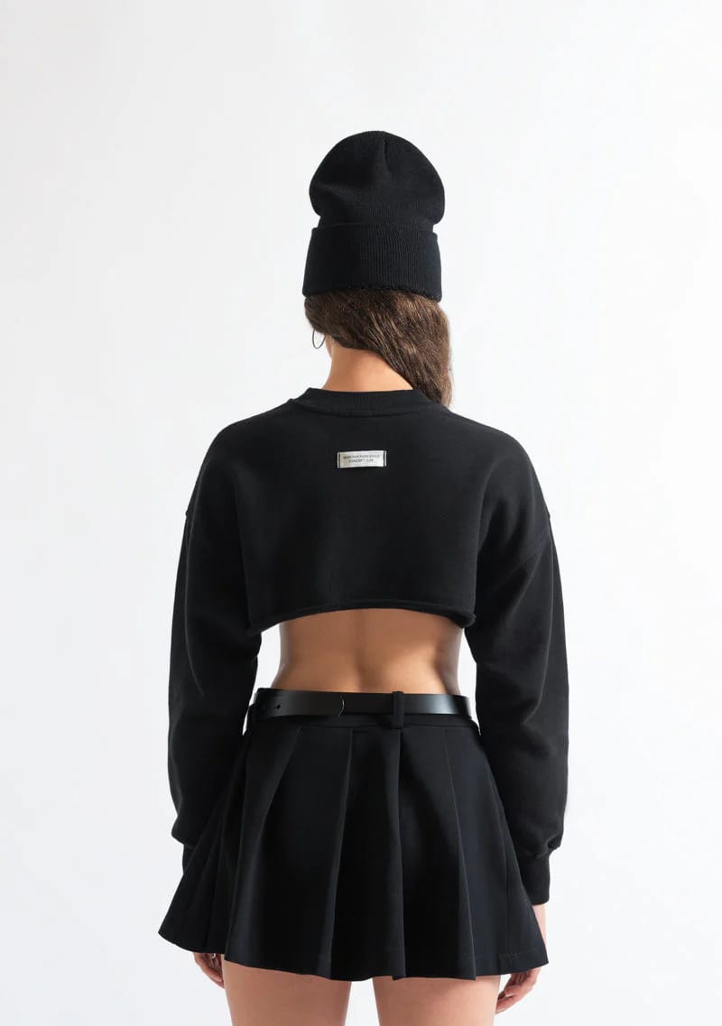 Monclair black crewneck - imagen 10