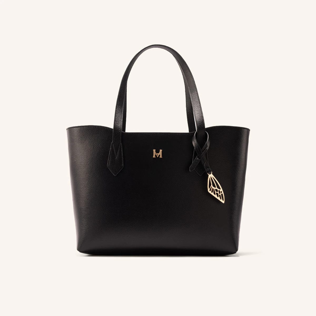 Tote Alas Mediano Negro Beige Sur - imagen 1