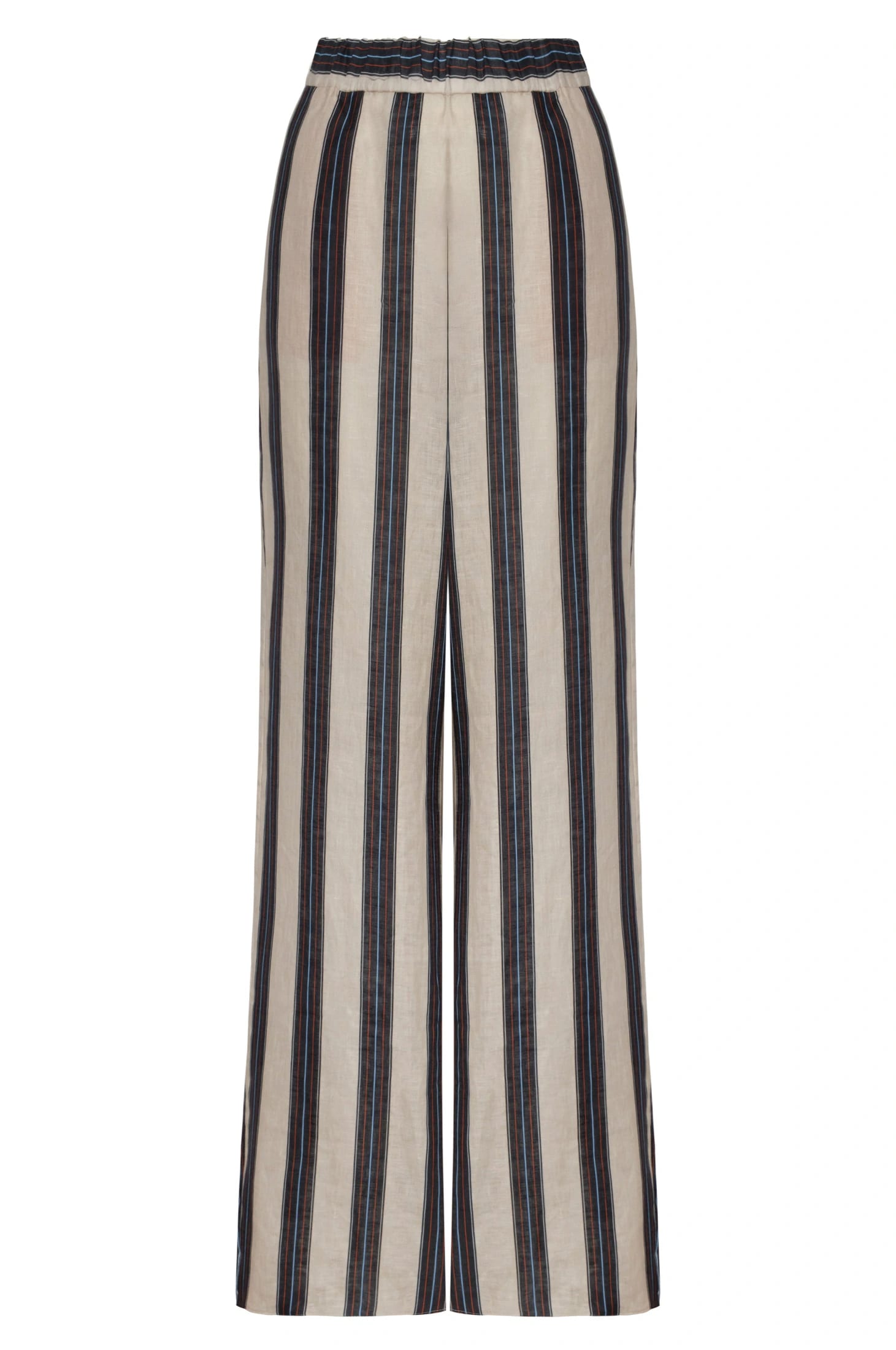 San Benito Linen Pants / Navy Stripes - imagen 1