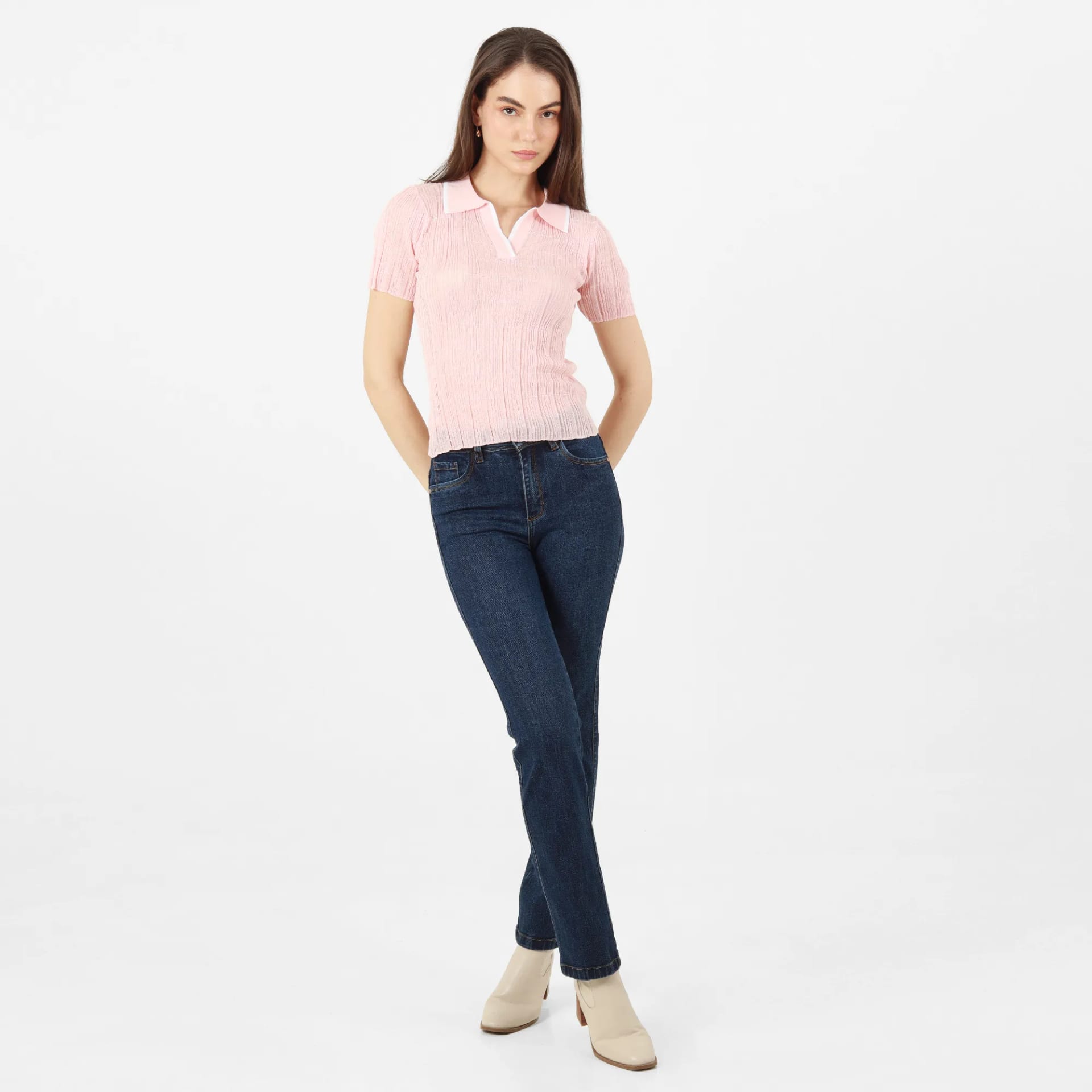Sweater Cuello Sport Manga Corta - imagen 2