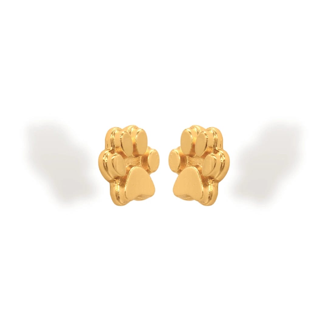 Aretes de huella de perro - imagen 2
