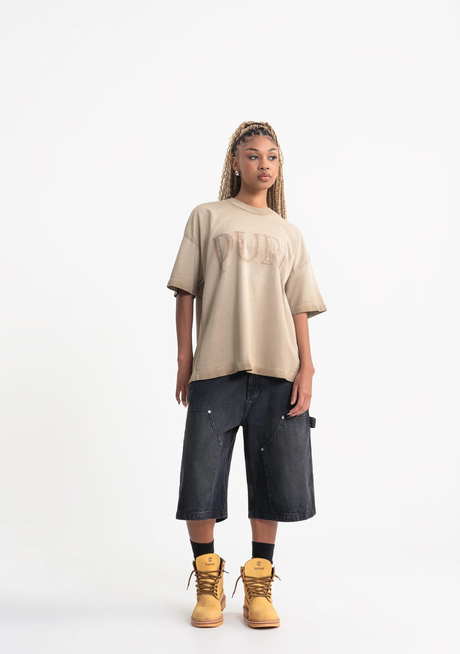 Rustic taupe t-shirt - imagen 7