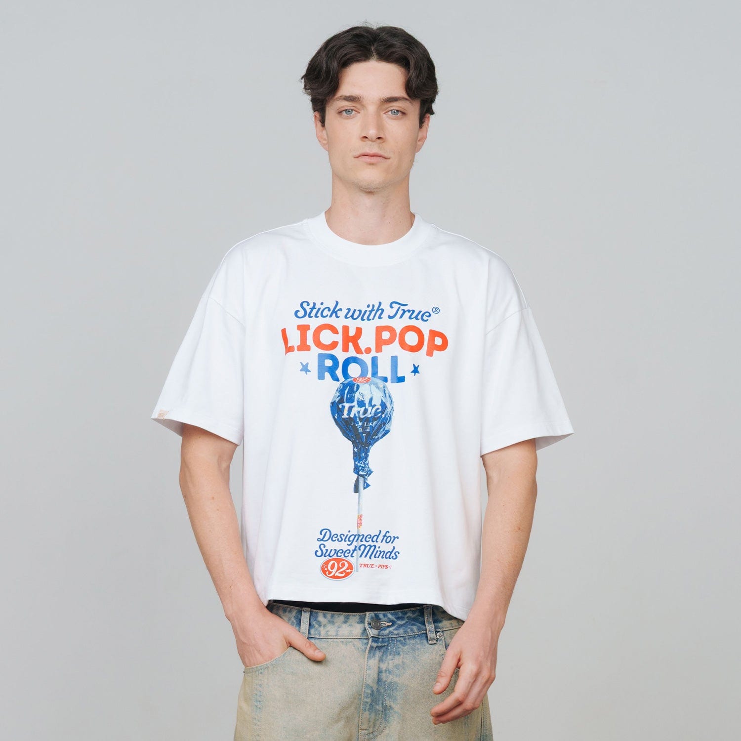 Lollipop Boxy Tee - White - imagen 3
