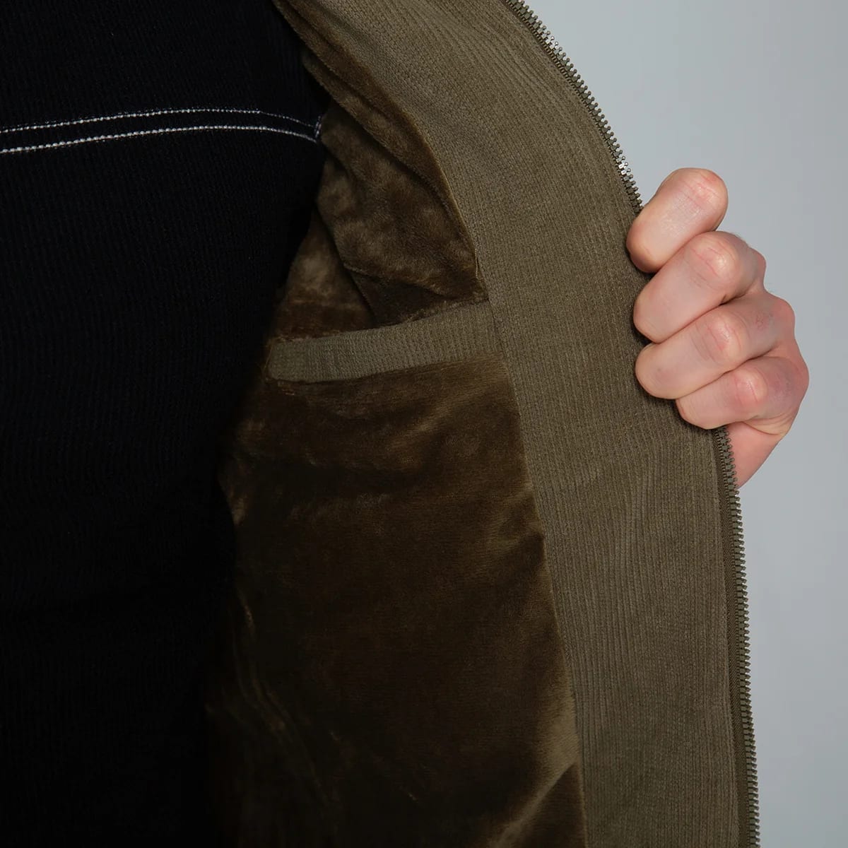 Chaqueta Pana Regular Going - imagen 8