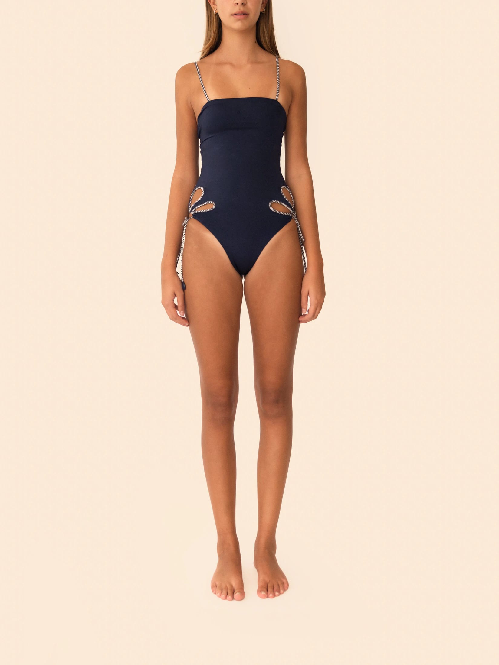 NAIA MAILLOT NAVY - imagen 1