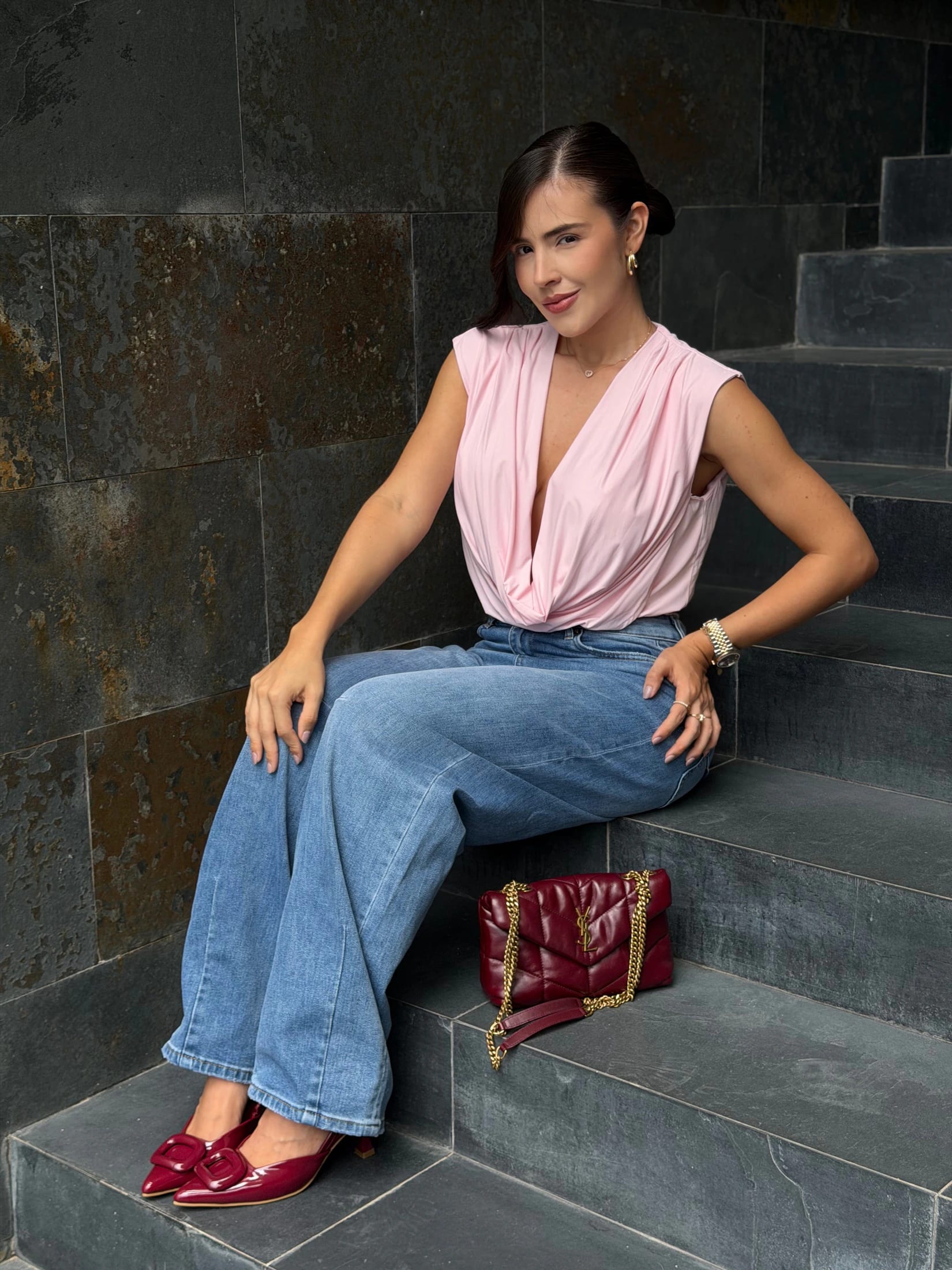 BLUSA PILAR ROSA - imagen 3