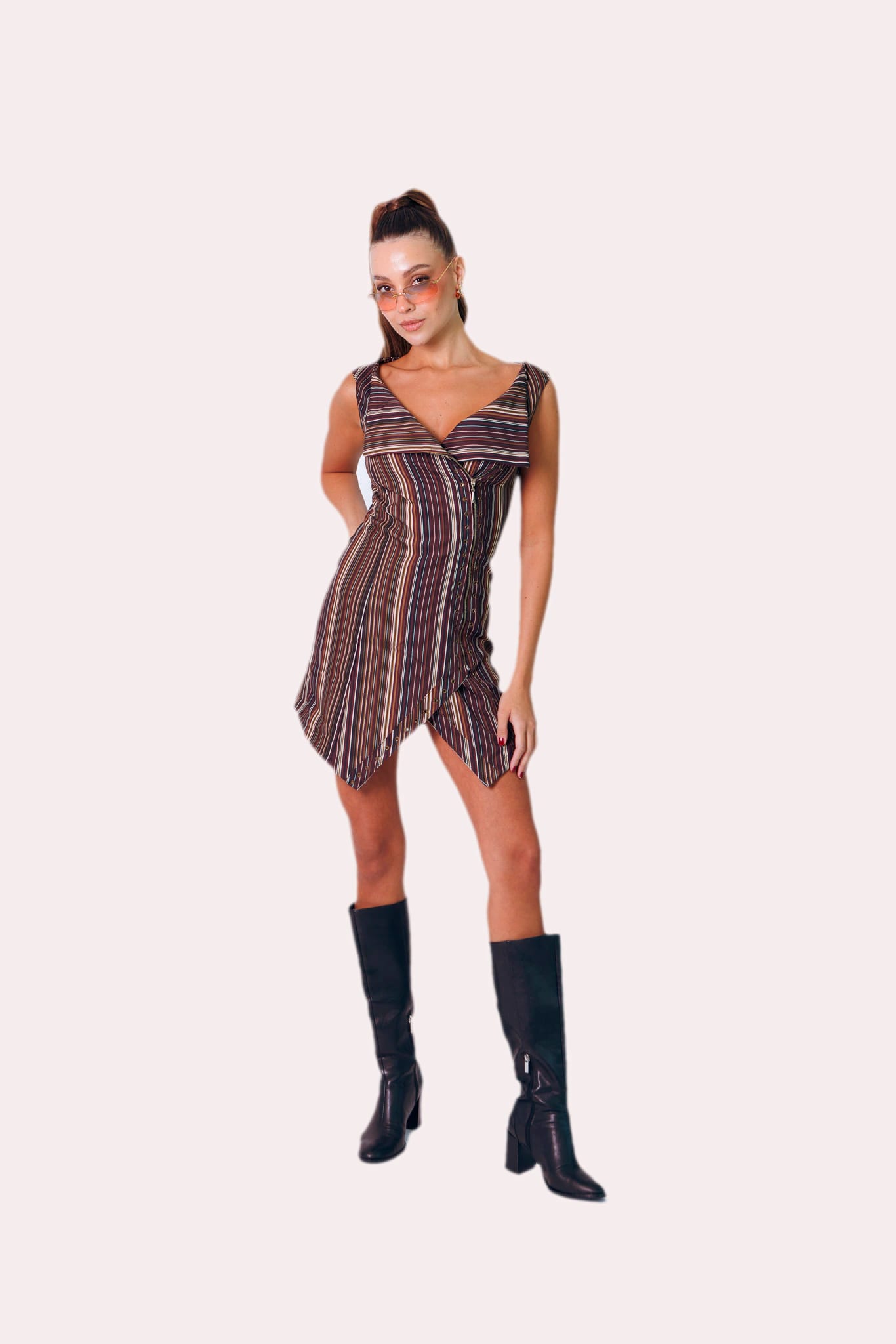 Crimson Rush Mini Dress - imagen 1