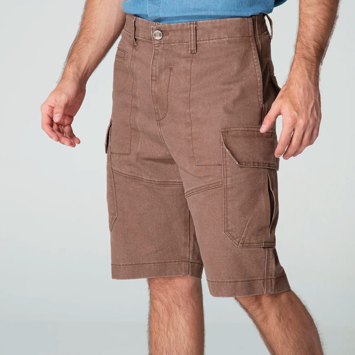 Bermuda Cargo Regular Denim Bahamas - imagen 2
