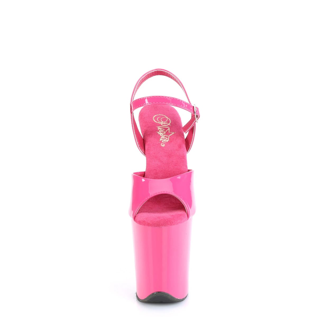 Sandalias Plataforma Fucsia Charol Tacón 20 cm - imagen 2