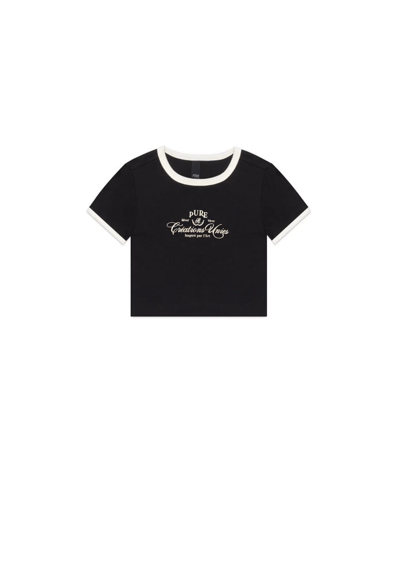 Atelier Black & White Crop top - imagen 1