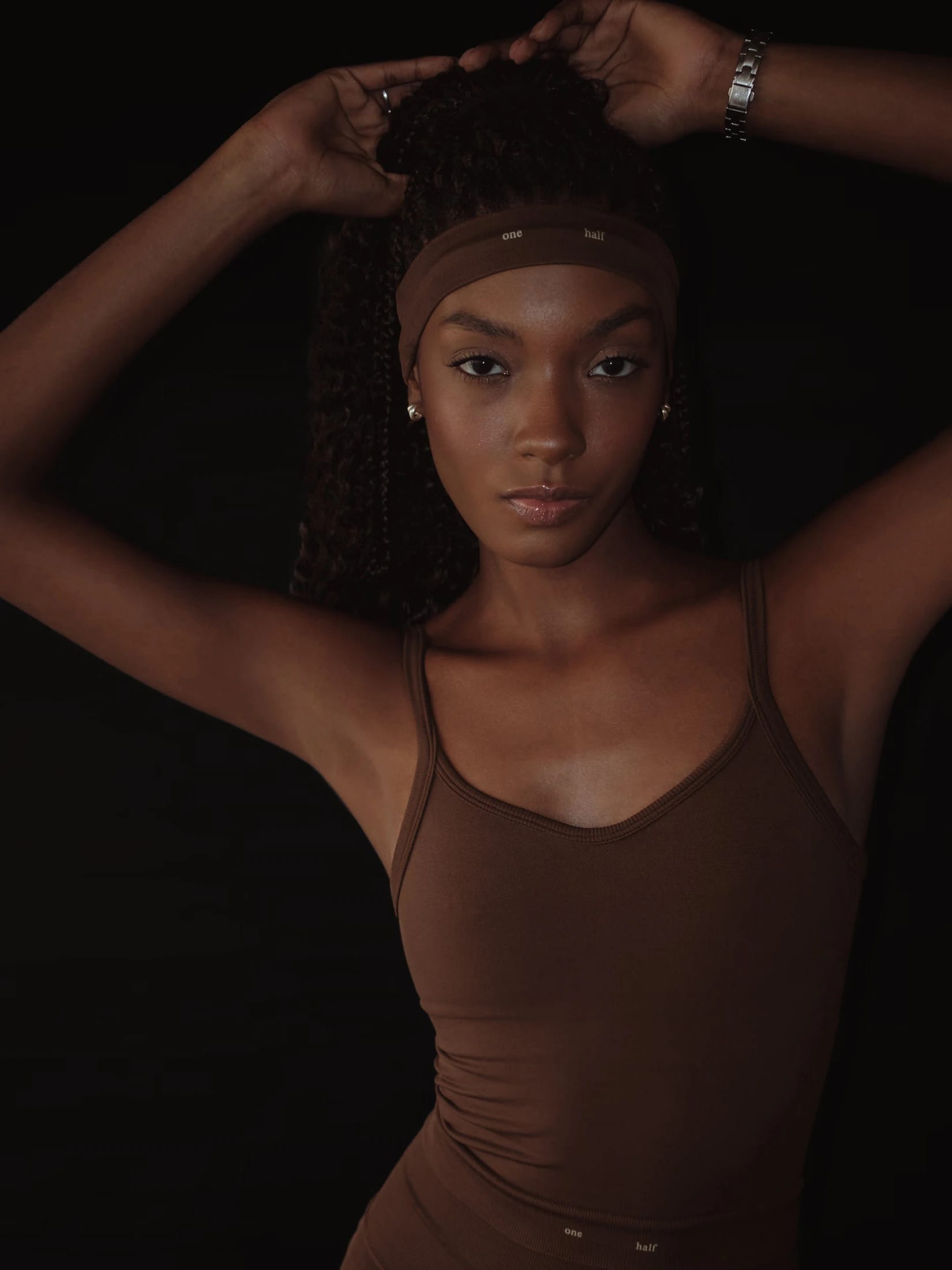 SEAMLESS HEADBAND - SEPIA - imagen 5