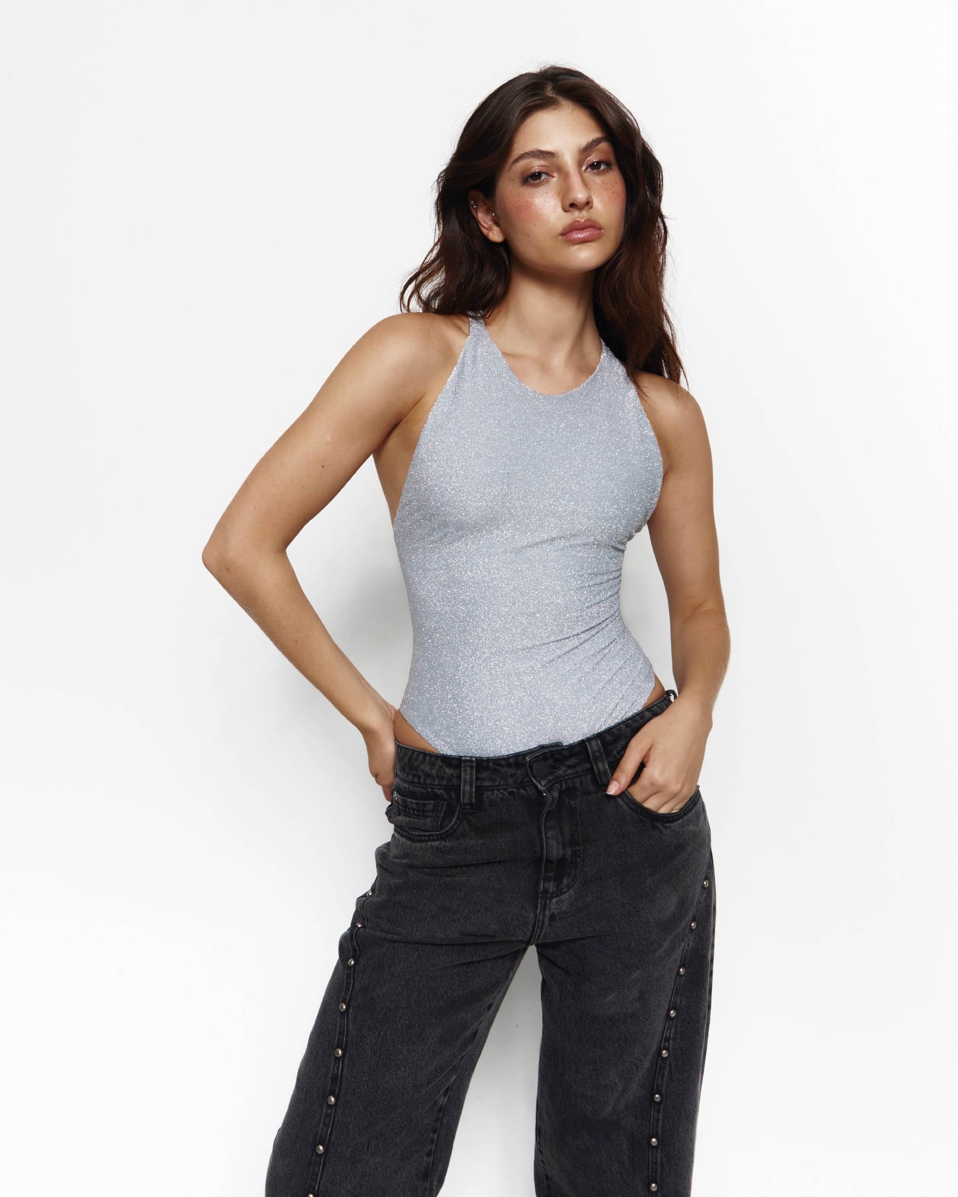 ABOUT TOMORROW SILVER BODYSUIT - imagen 1
