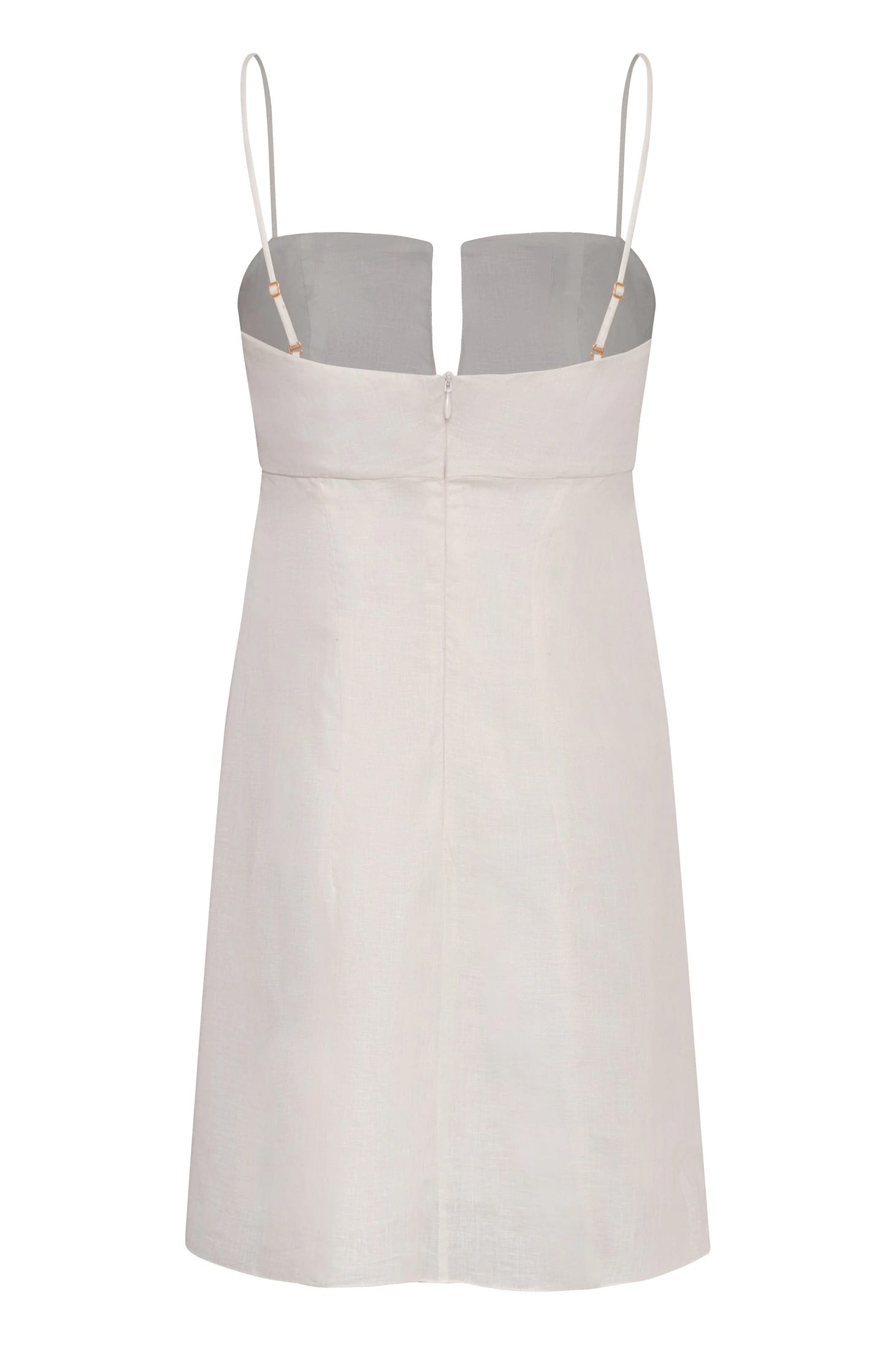 Antonia Linen Mini Dress / Terra Palm - imagen 2
