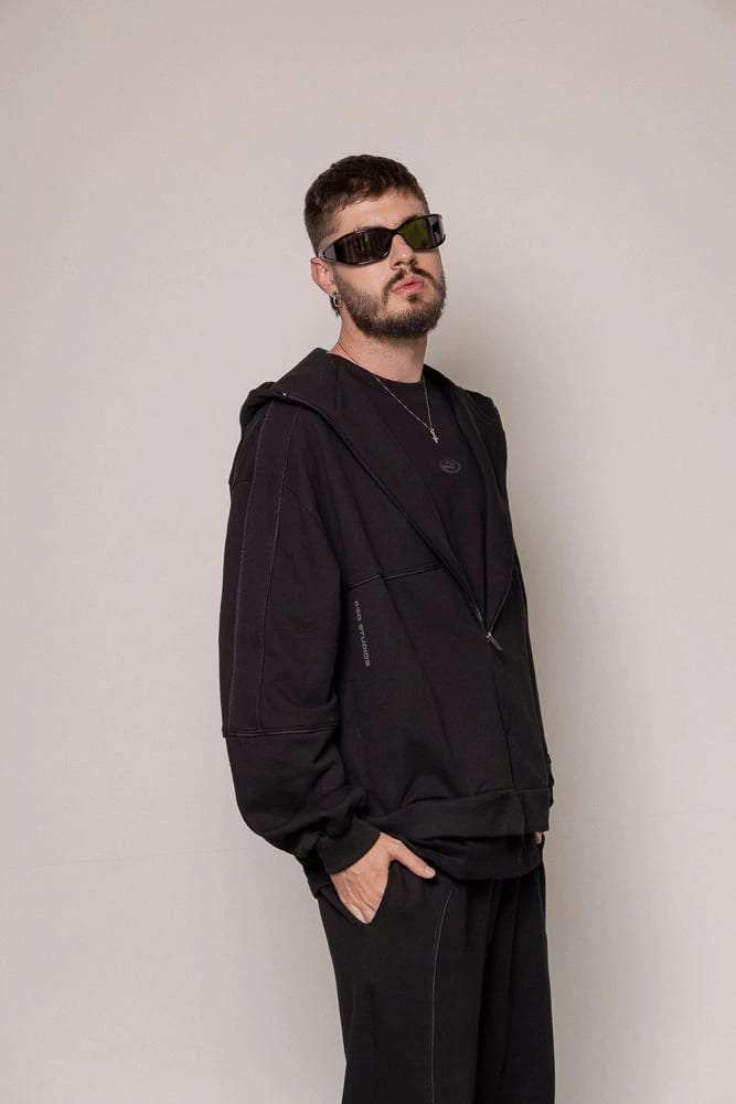 Hoodie 87/27 Sgo-Negro - imagen 8