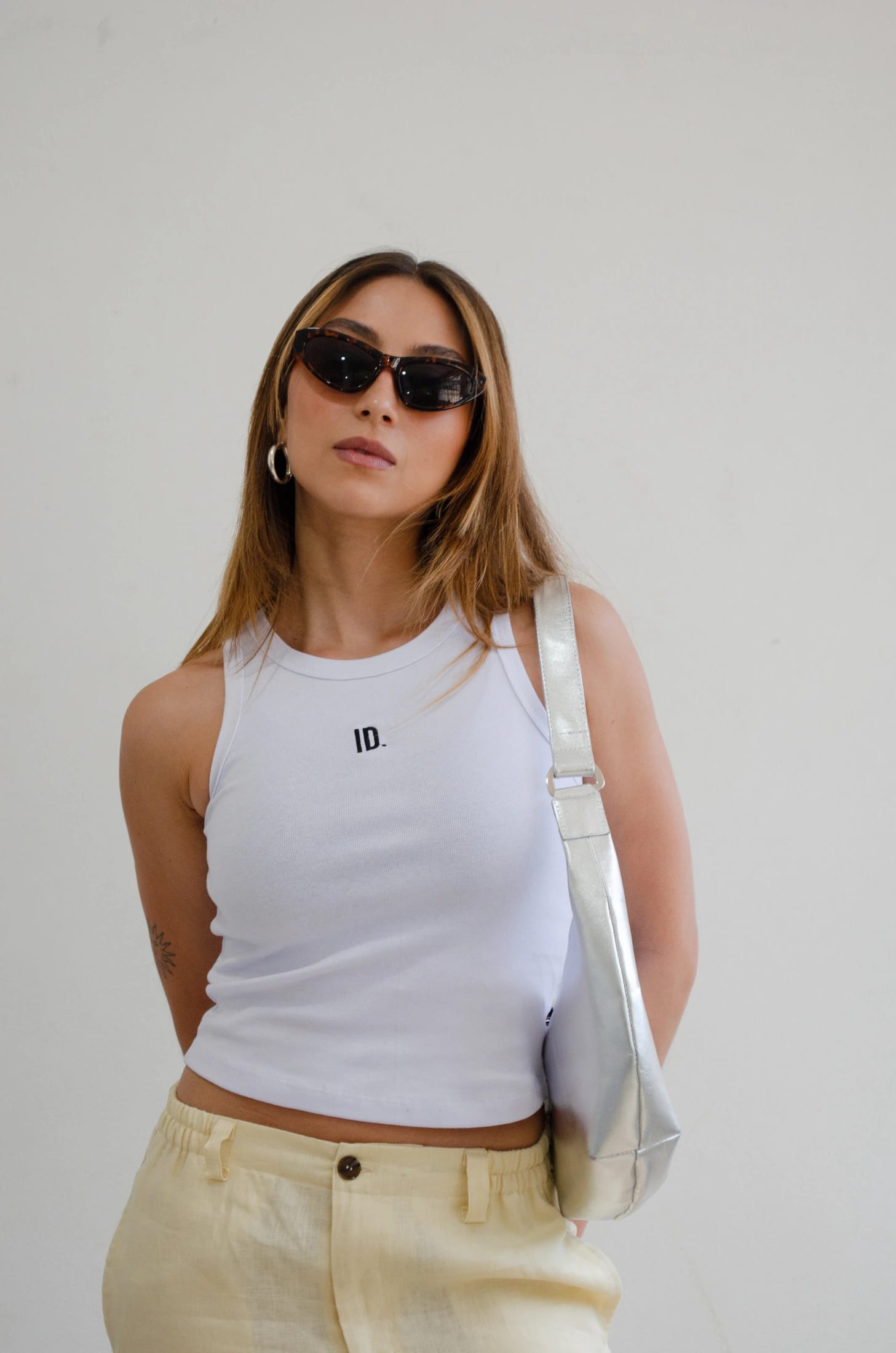 Tank top de algodón | Blanco - imagen 4