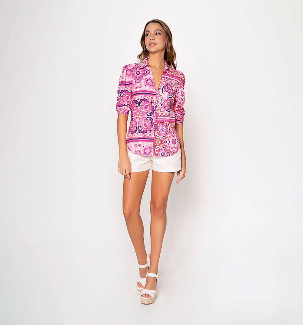 Blusa  manga 3/4 - imagen 1