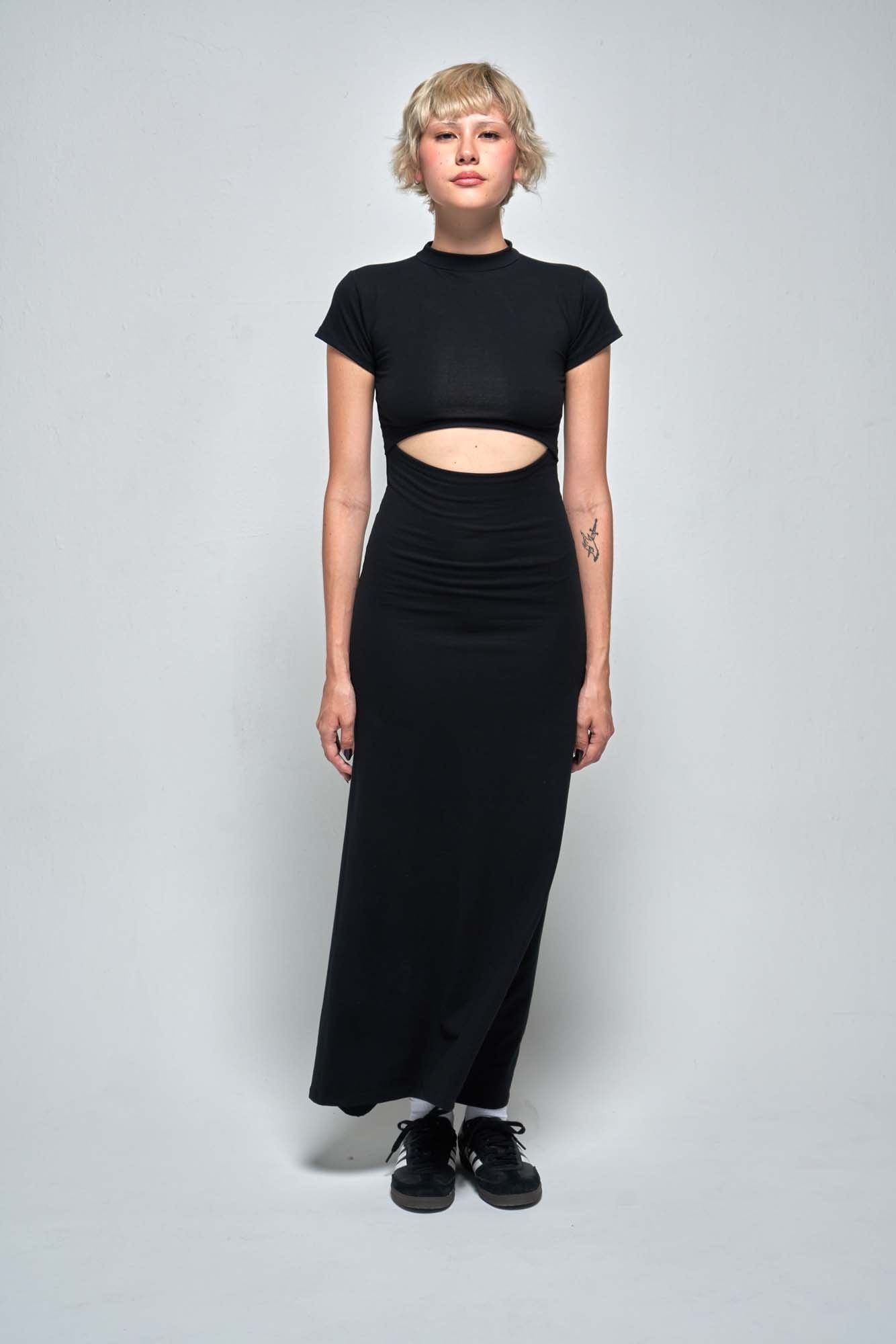 AURORA BLACK DRESS - imagen 7