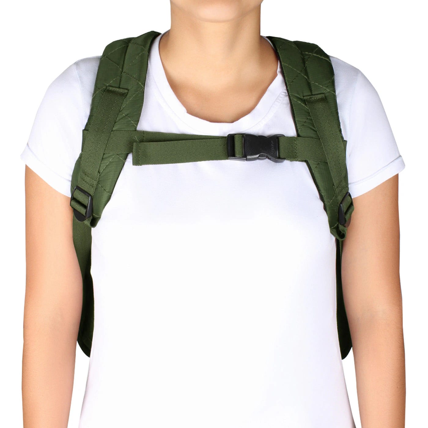 Morral Cabina Tapa Puffer Verde Militar - imagen 7