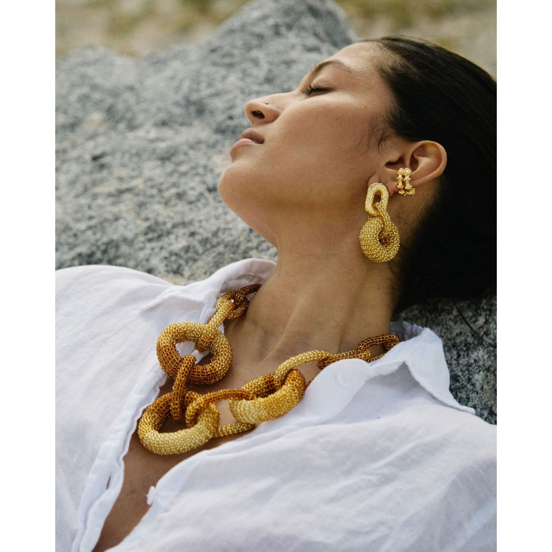 Link Beaded Necklace - imagen 10