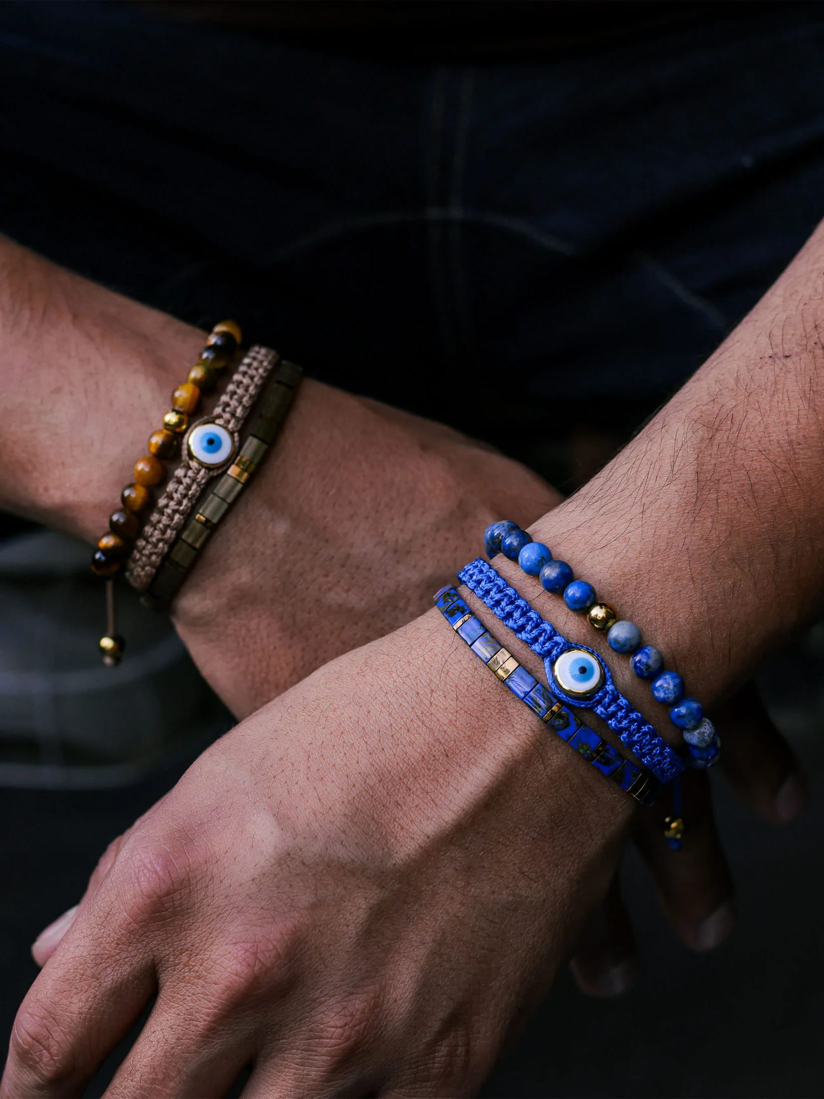 Brazalete Lapislazuli 6mm - imagen 4
