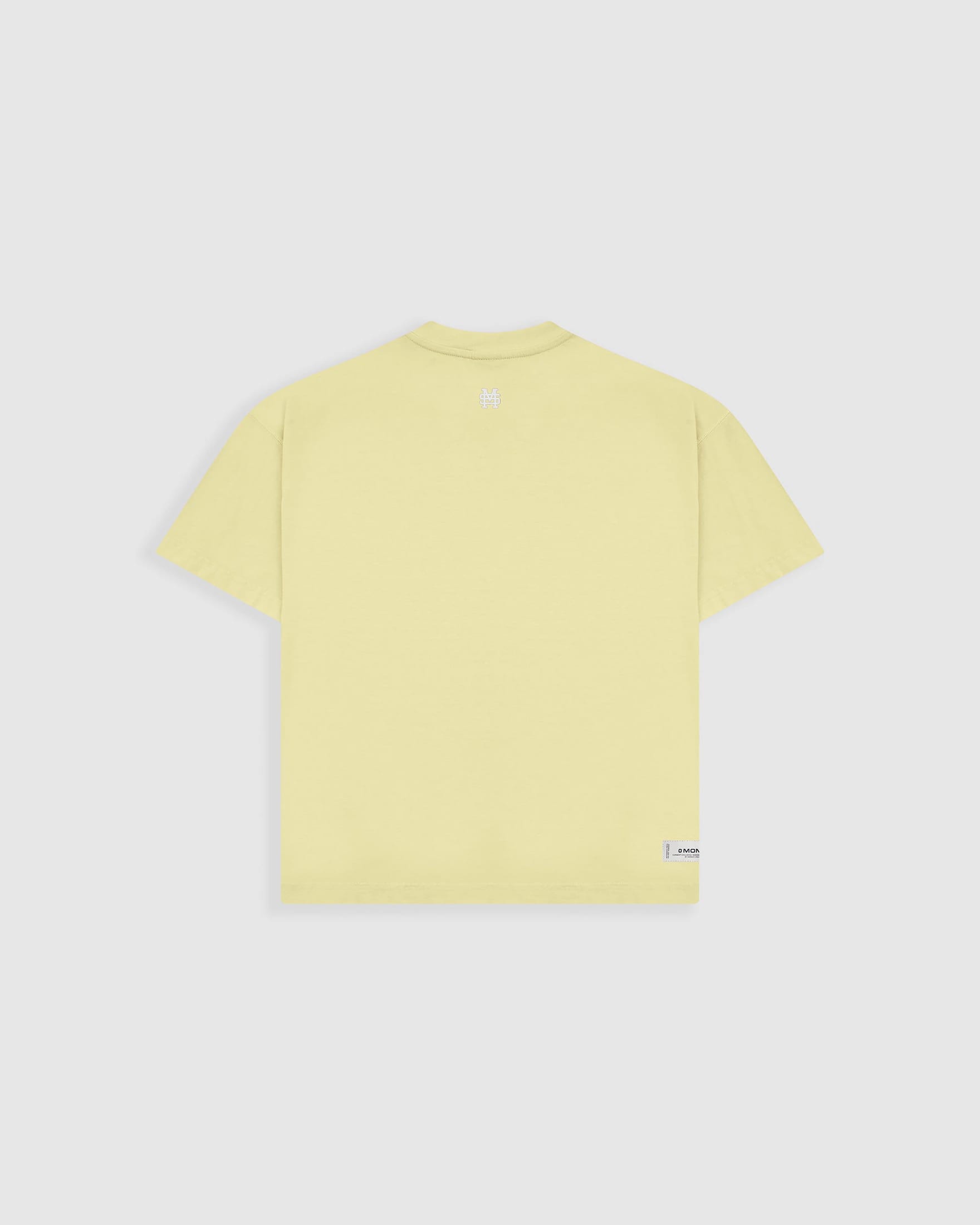 Camiseta Boxy Fit Básica V3 - Amarillo Pastel - imagen 5