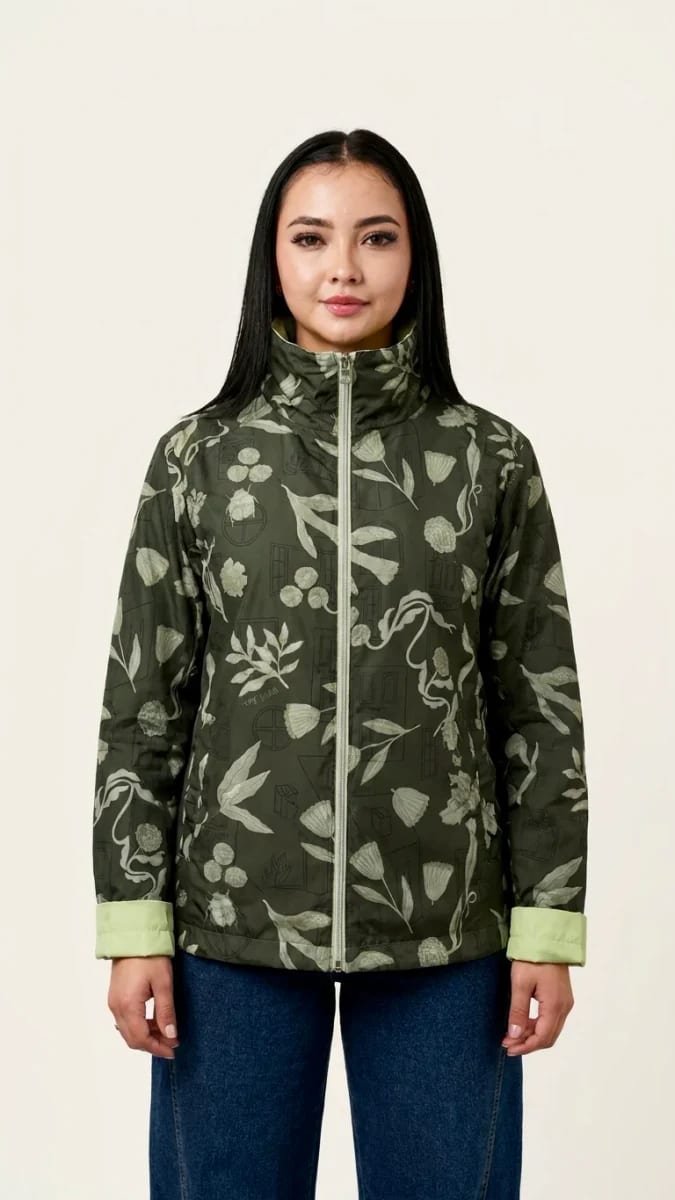 Chaqueta Doble Faz verde - imagen 5