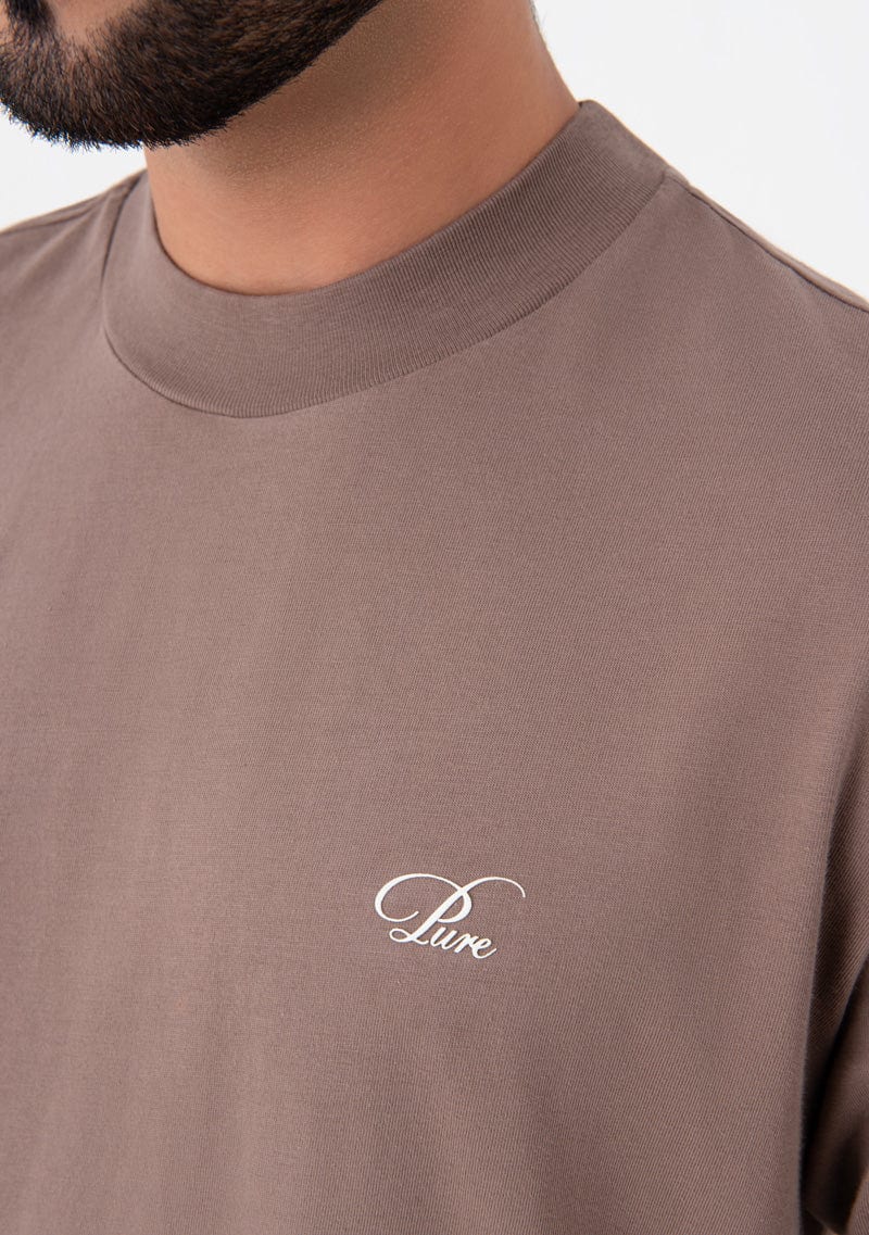 Atelier regular brown t-shirt - imagen 9