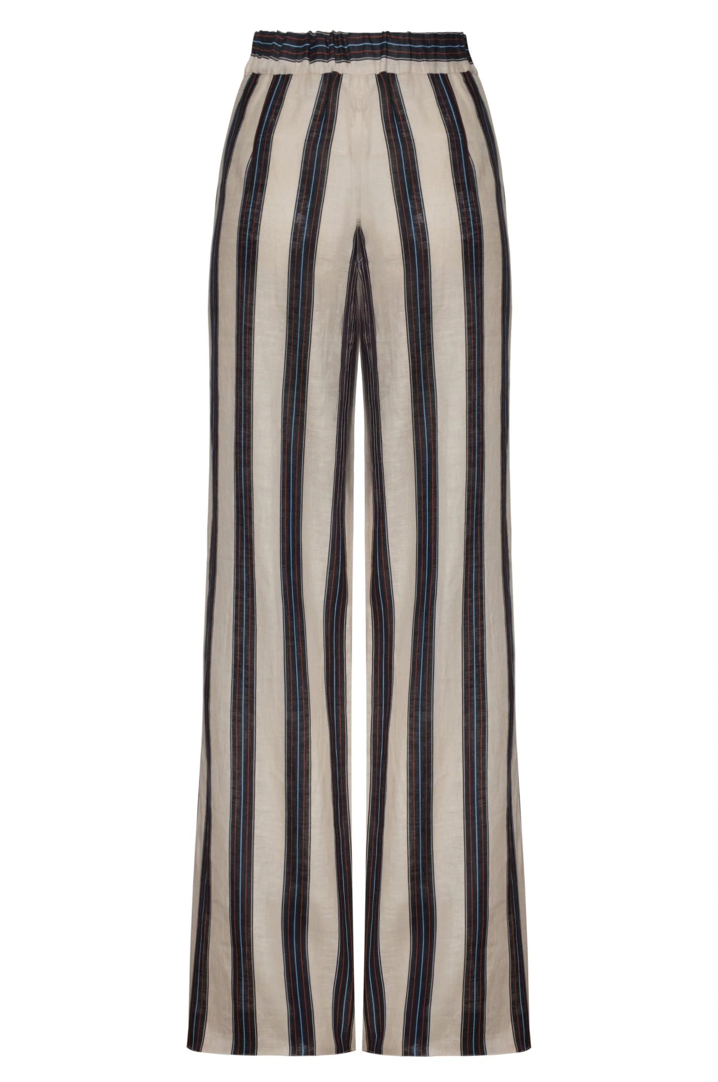 San Benito Linen Pants / Navy Stripes - imagen 3