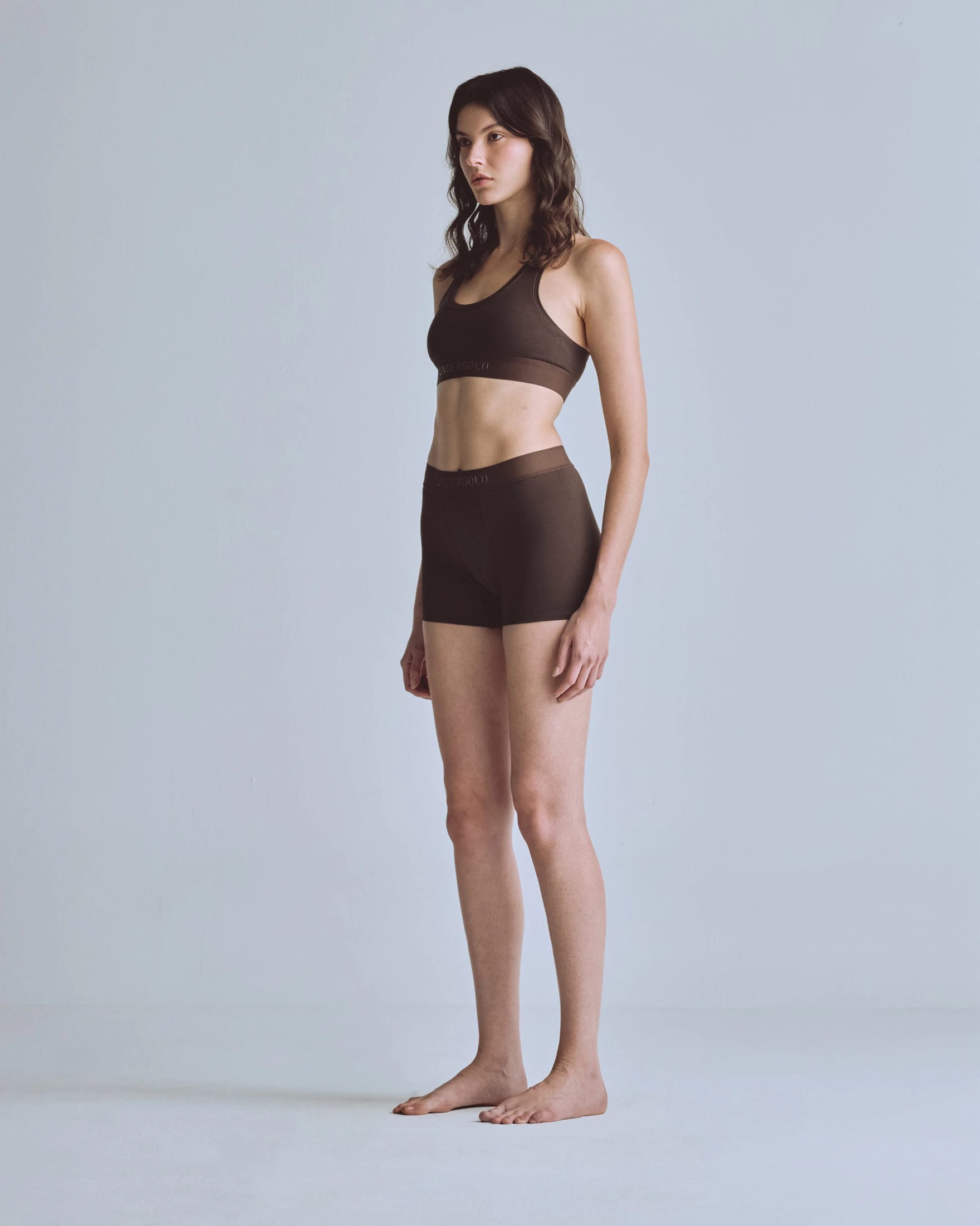 Basics Underwear Top Brown - imagen 5