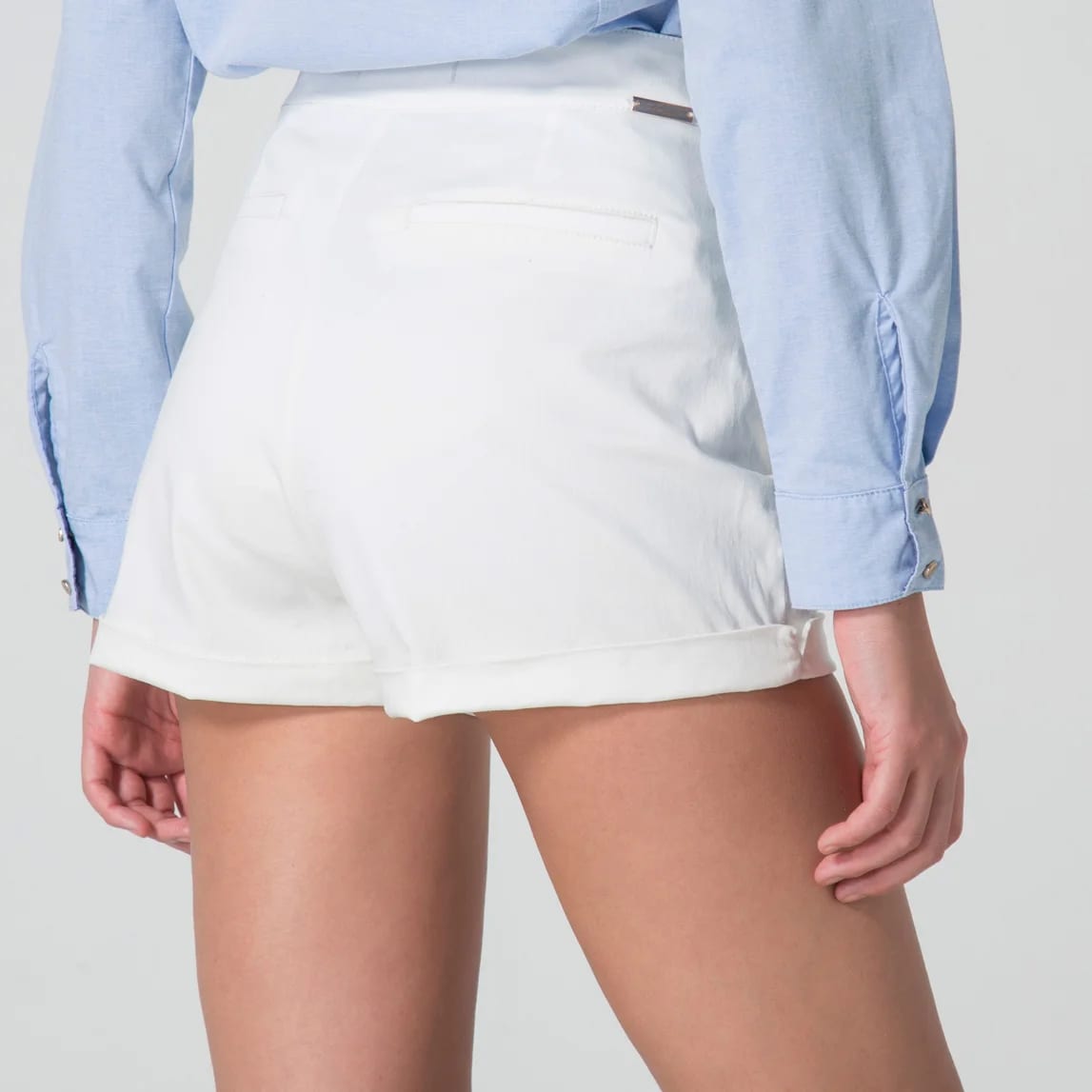 Short Dril Marinero Regular Lavanda - imagen 4
