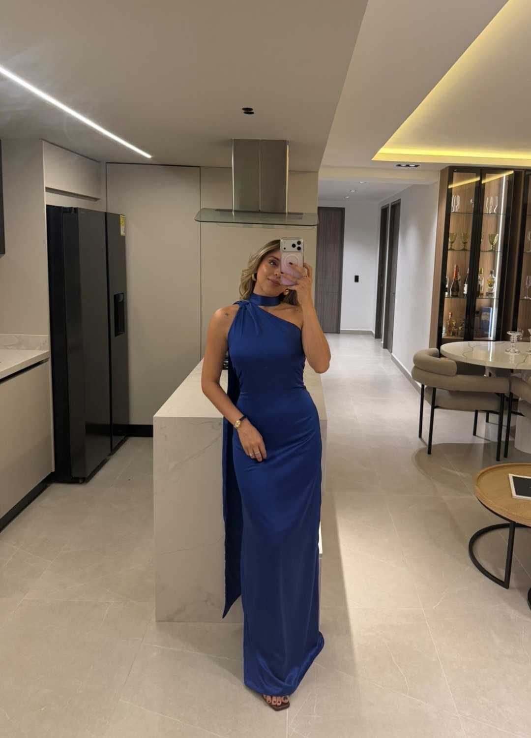 Vestido Juana Azul - imagen 2
