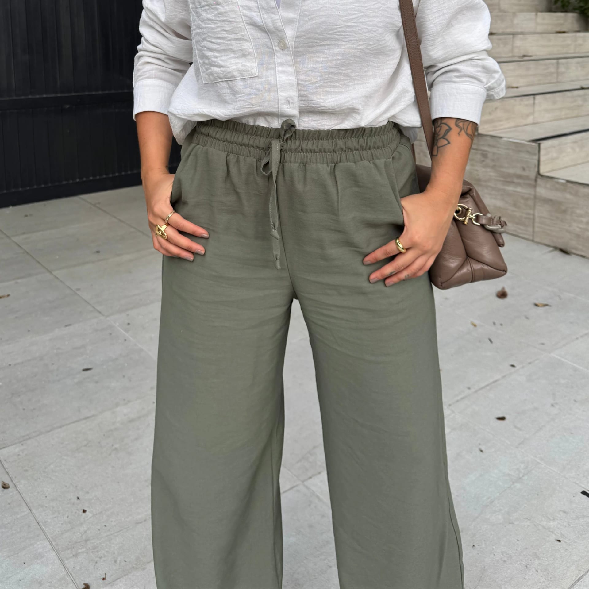 Pantalón Palma Verde Militar - imagen 3