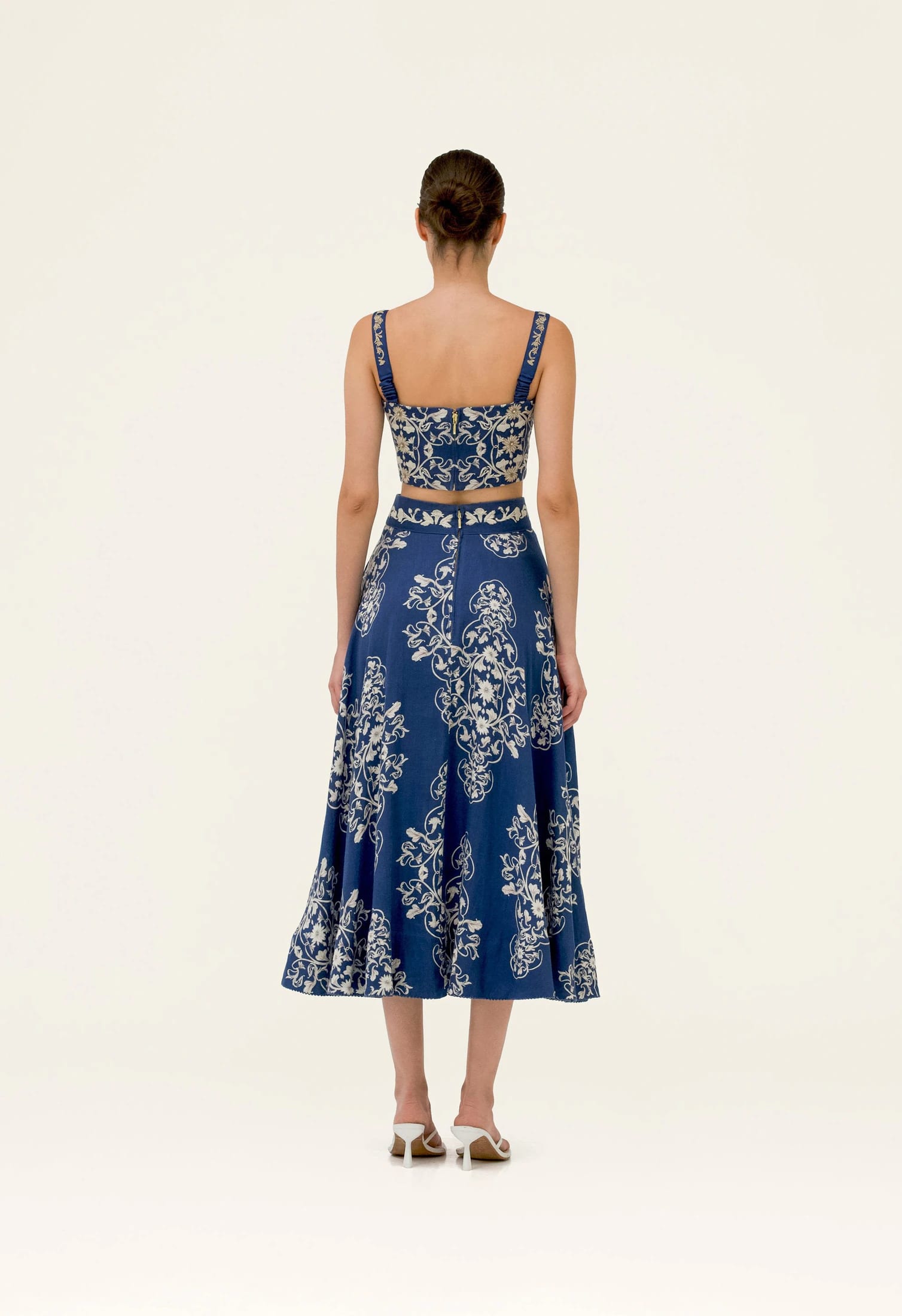 Bergamota Ribbons Maxi Skirt - imagen 3