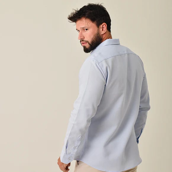 CAMISA ML 100% ALGODON HOMBRE - imagen 34
