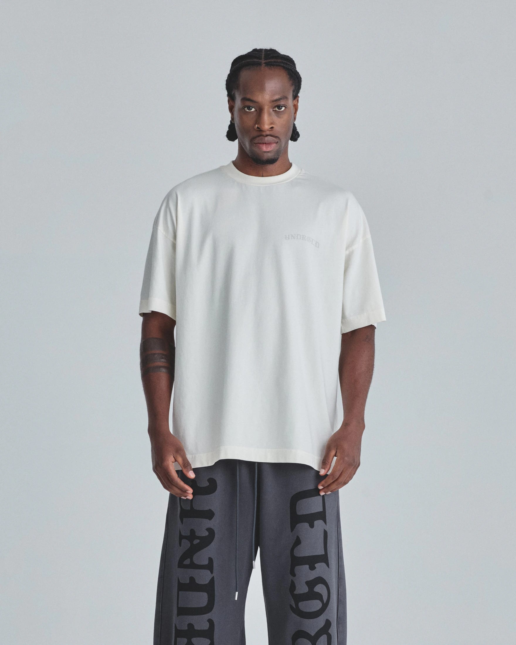 Line Gothic Tshirt White - imagen 2