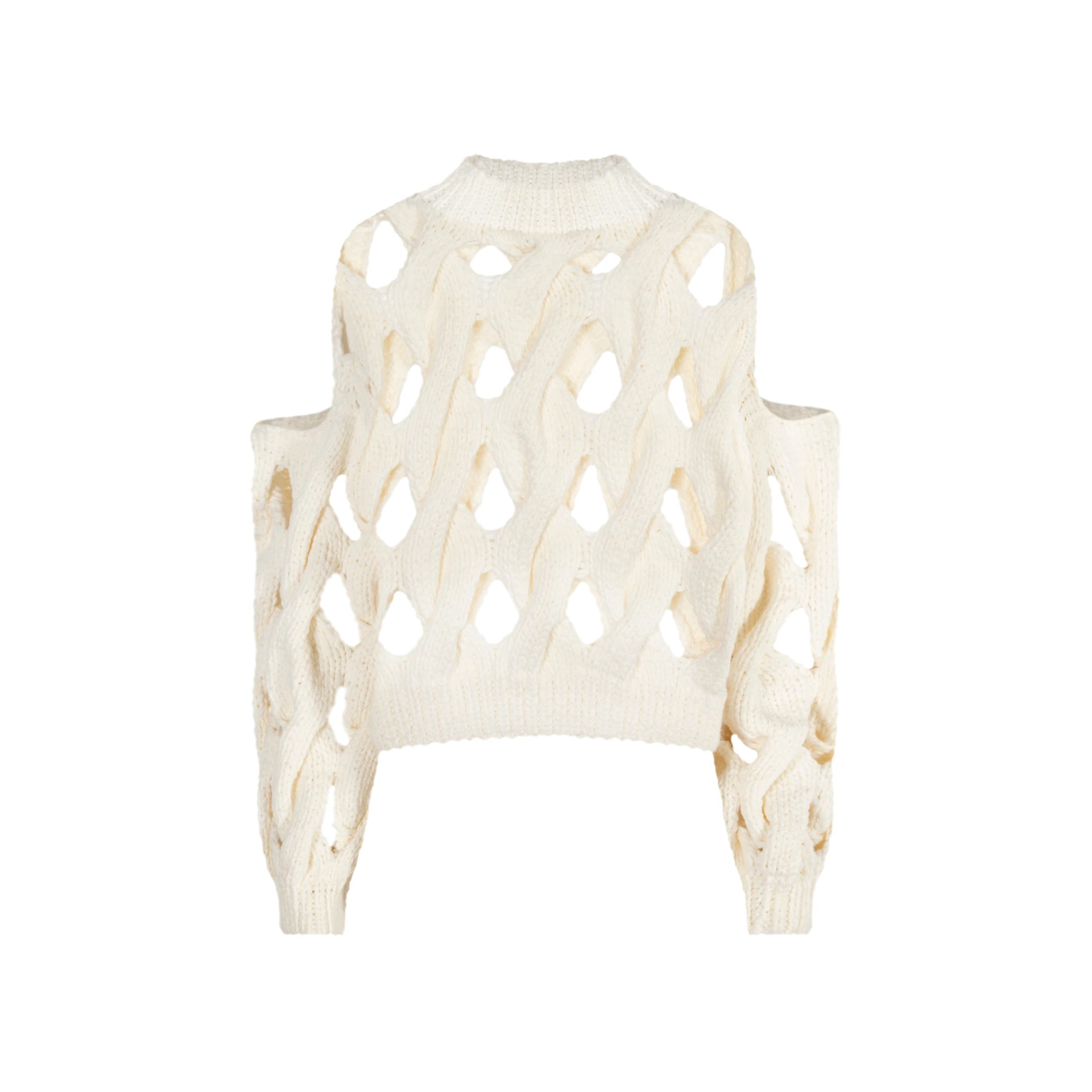 LARA SUPER HOLLOW KNIT SWEATER - imagen 1