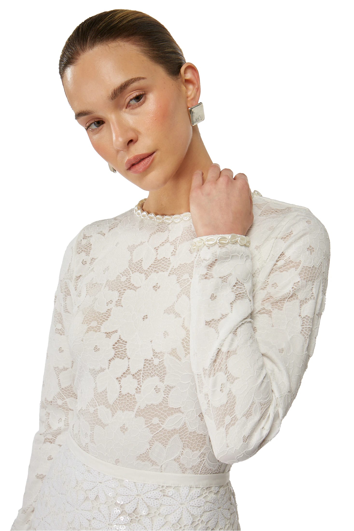 BLOOM BODYSUIT WHITE - imagen 2