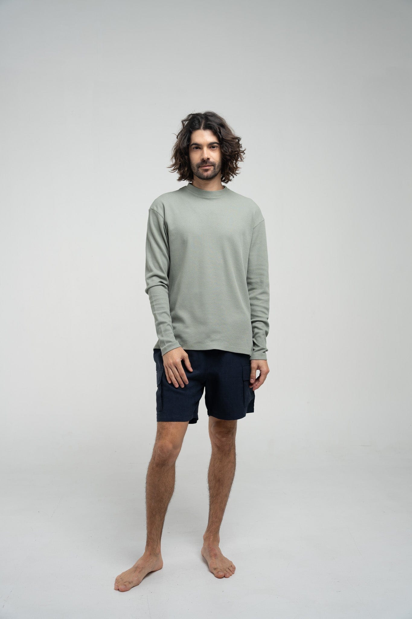 Organic Waffle Crewneck - imagen 12