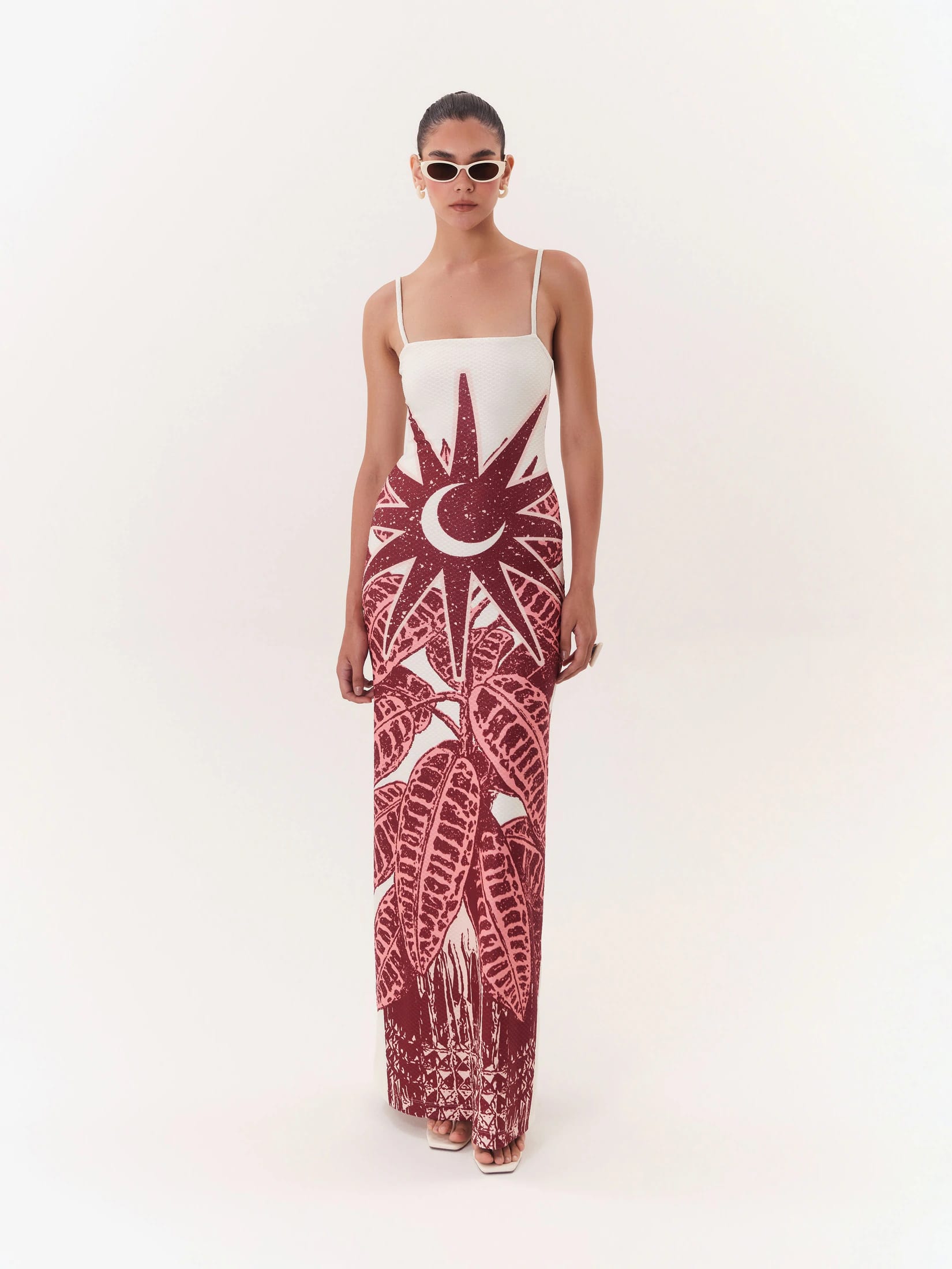 Maxi Dress Solar - Vino - imagen 1