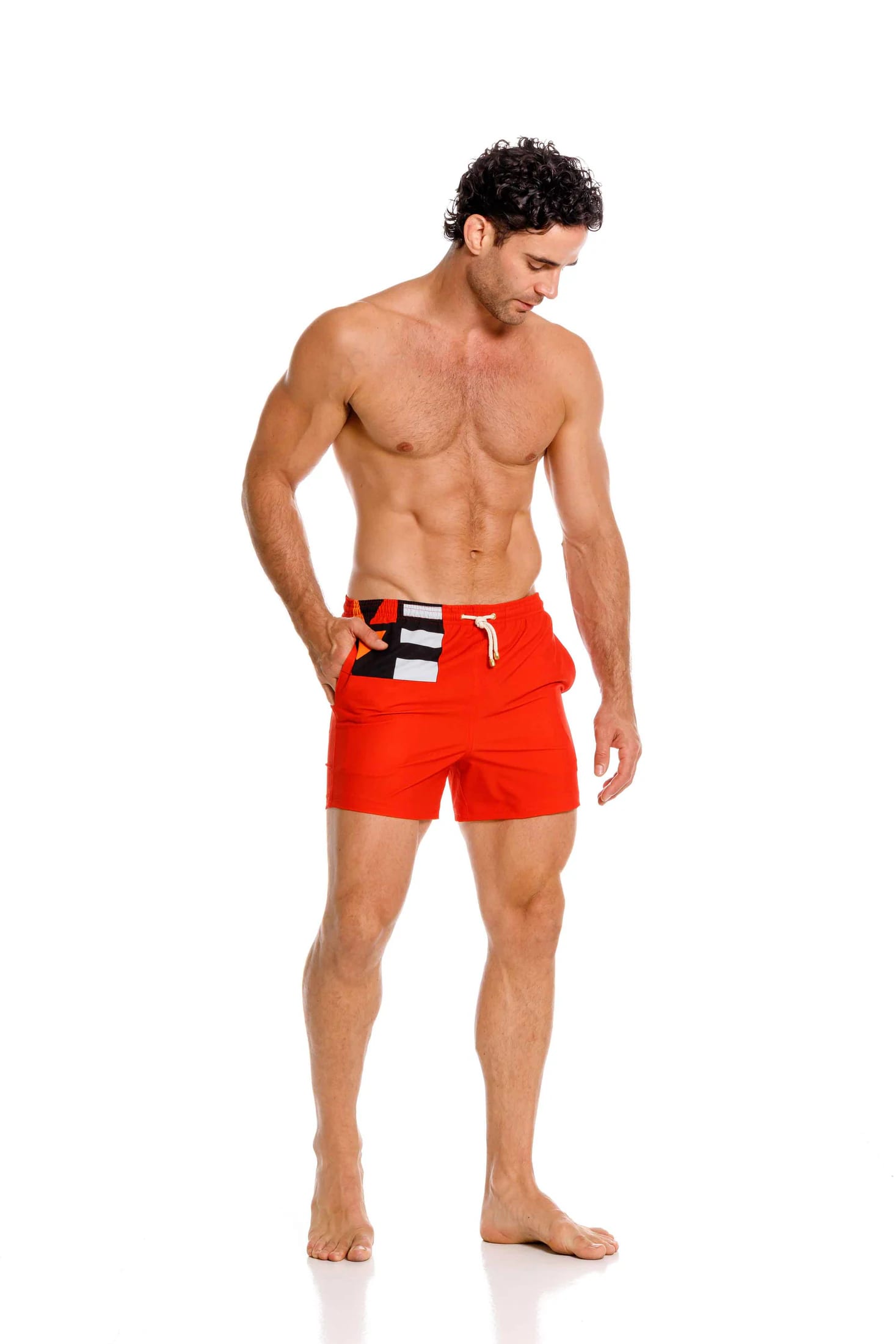 Short Hombre Buy Art Naranja - imagen 1