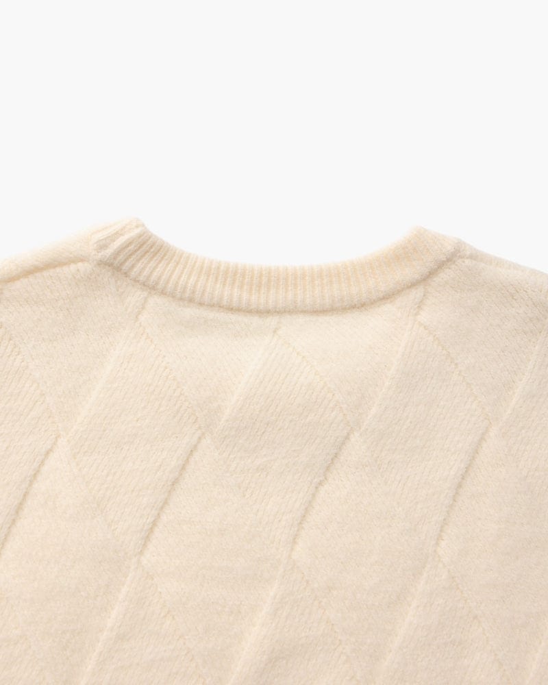 Diamond Knit Crewneck Sweater - imagen 5