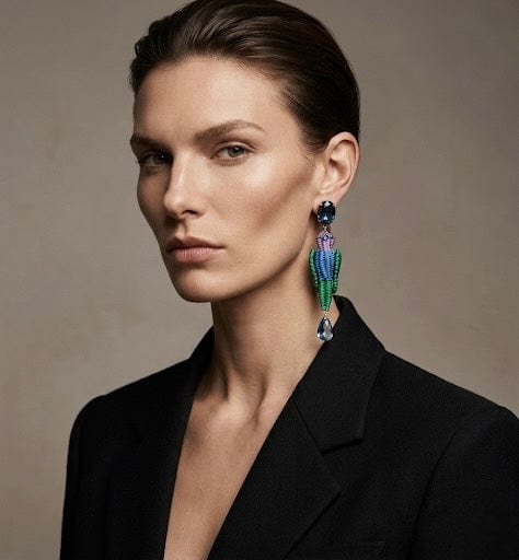 HUMMING BIRD EARRINGS - imagen 2