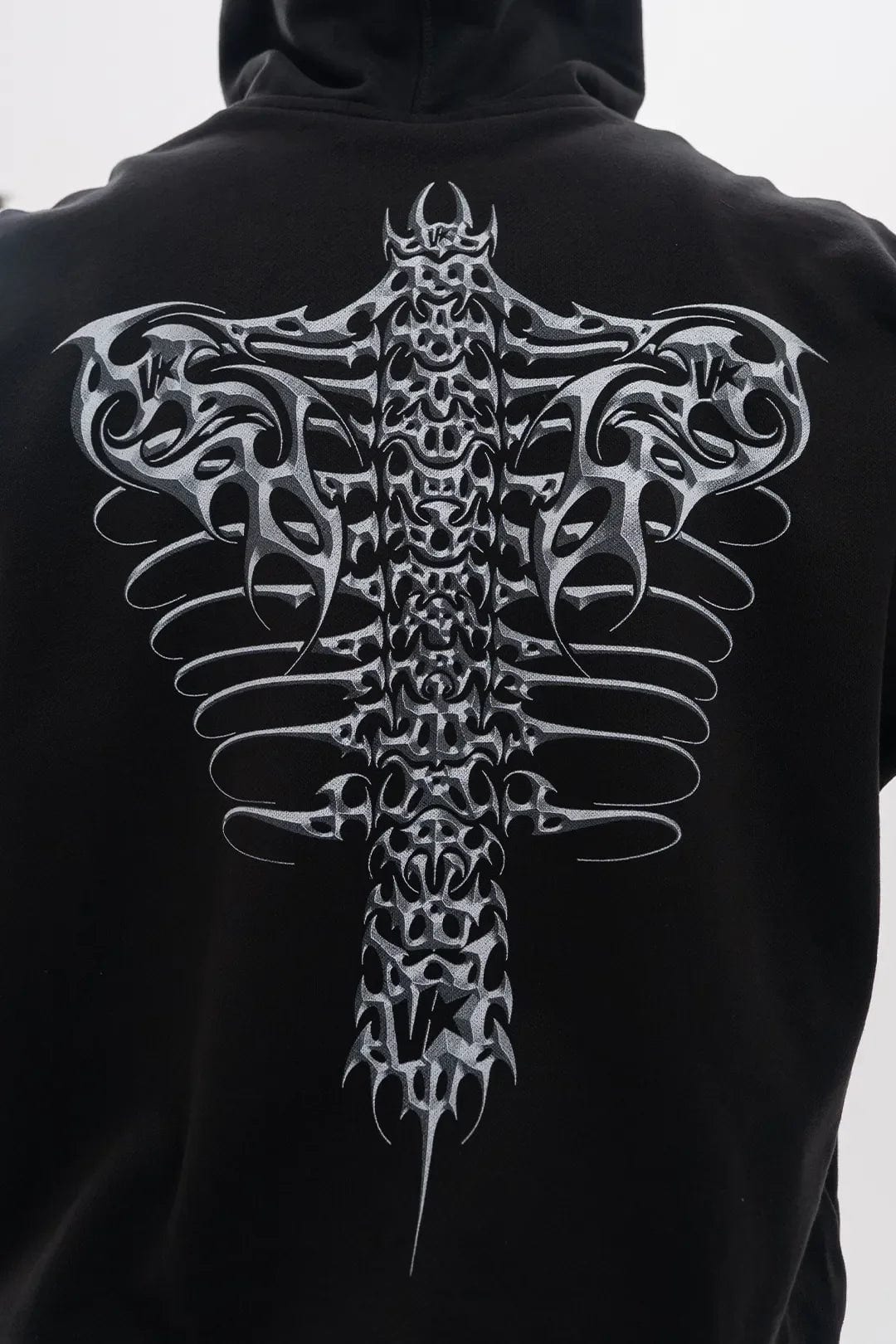 VENENO BUZO ZIP UP GRUNGE BONES - imagen 10