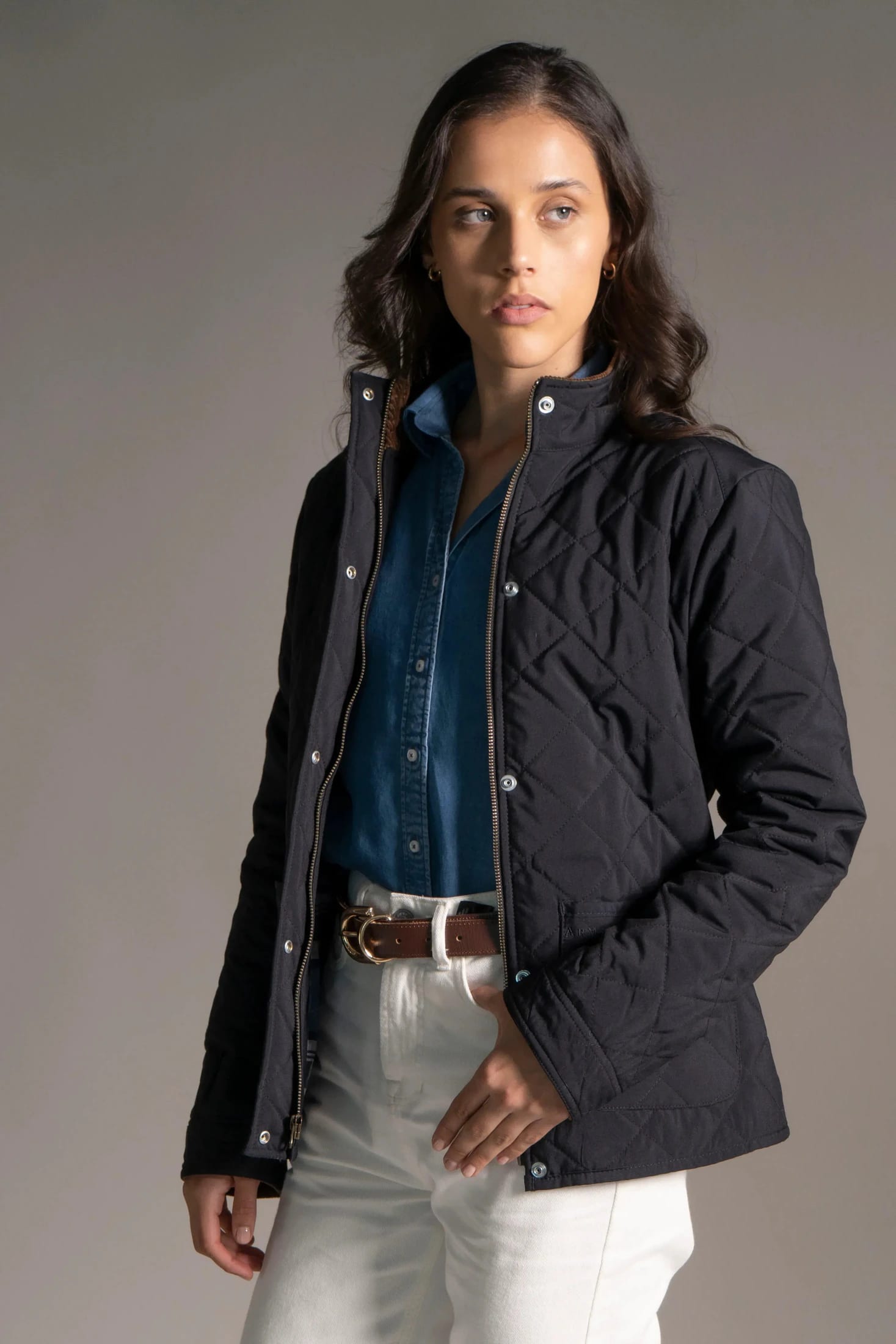 Chaqueta Berkeley Mujer Azul Oscuro - imagen 2