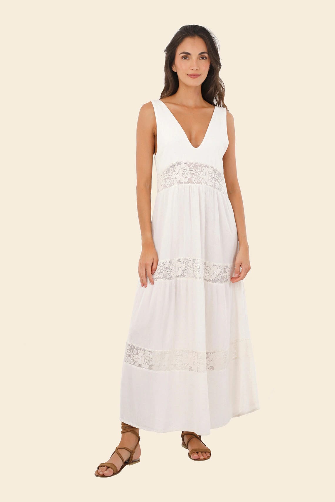 White Gloove Long Dress - imagen 2
