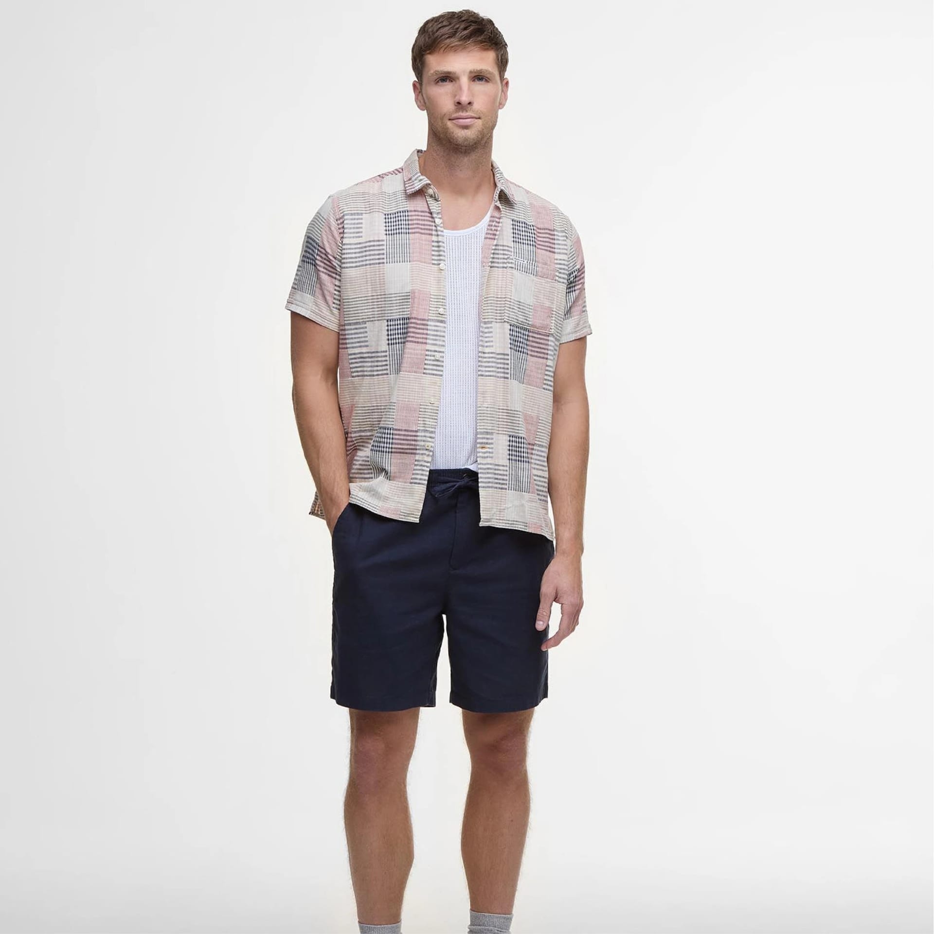 Cotton Linen Relaxed Shorts - imagen 4