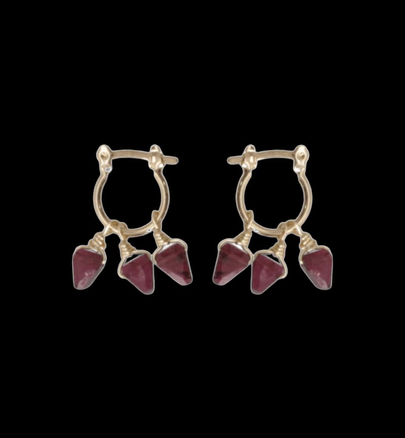 Aretes Fresas - imagen 1