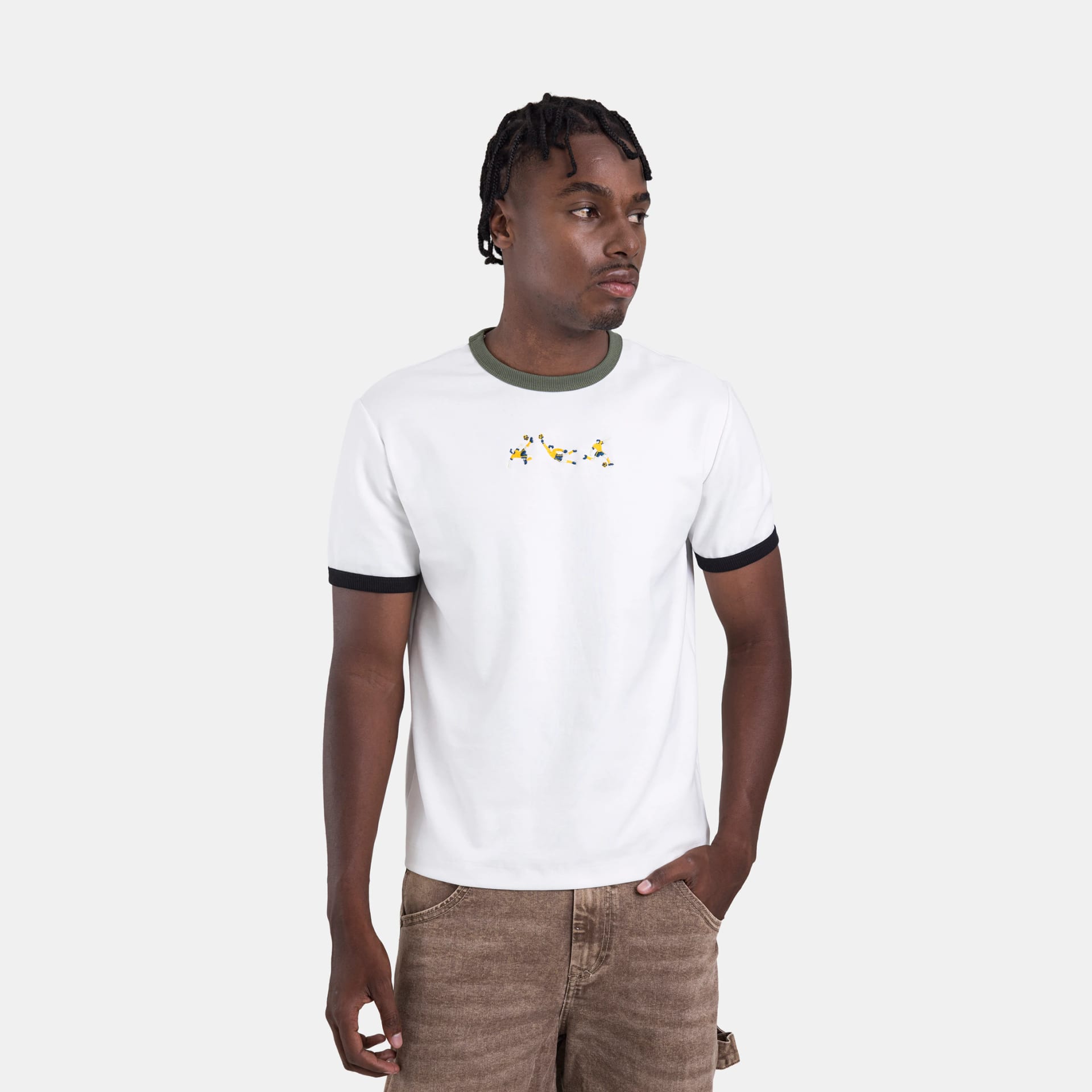 Gol Ringer Tee Ivory - imagen 4