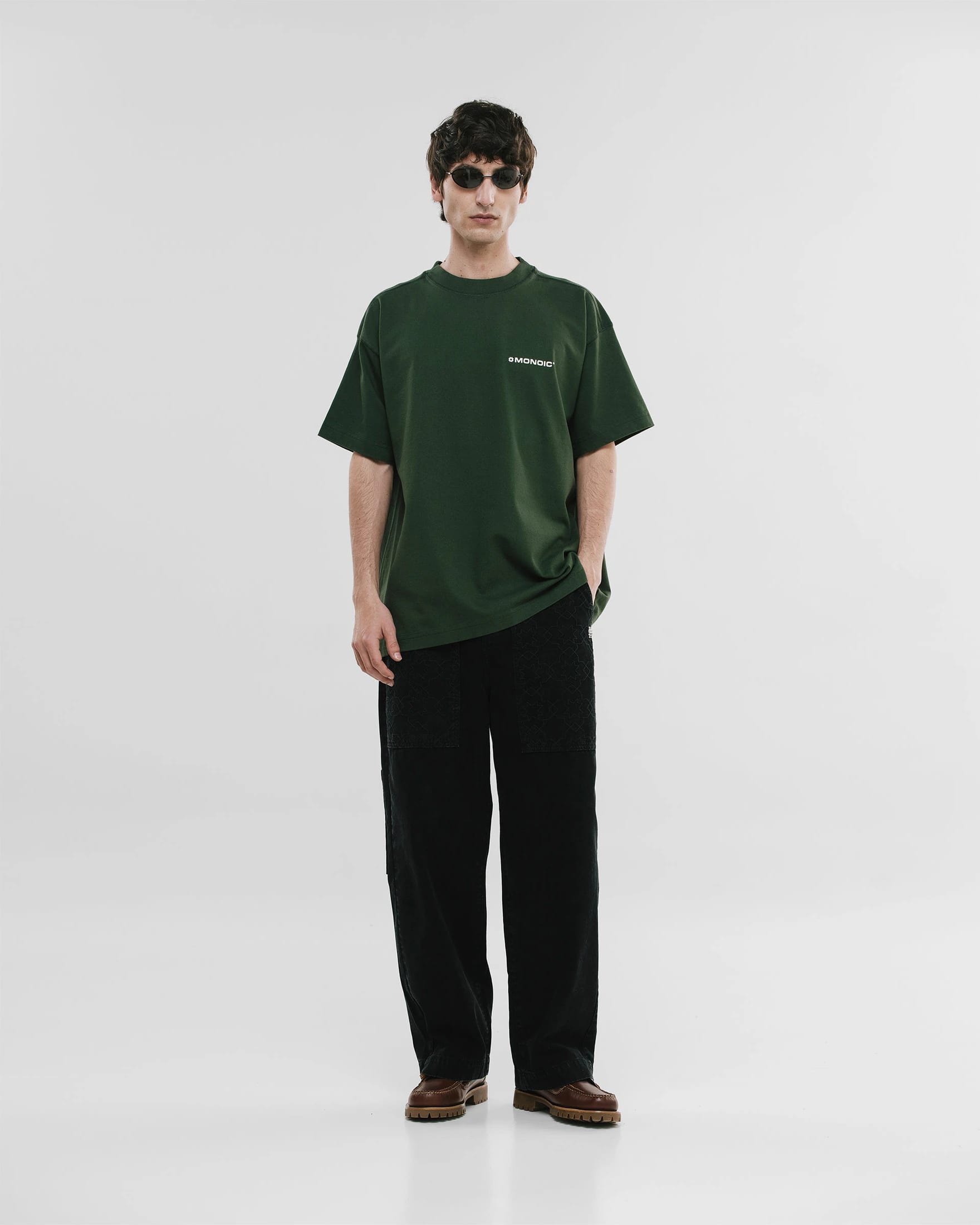 Camiseta Oversized Básica V4 - Forest Green - imagen 2