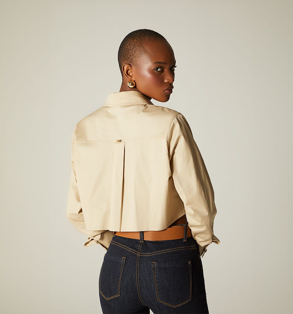 Blusa camisera boxy - imagen 4